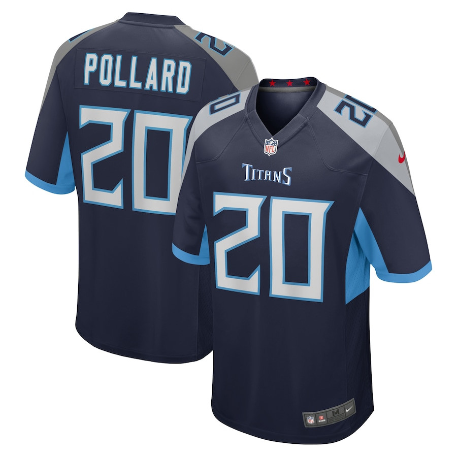 Tony Pollard 20 Tennessee Titans Game Men Jersey - Navy JS7575 nicesnker