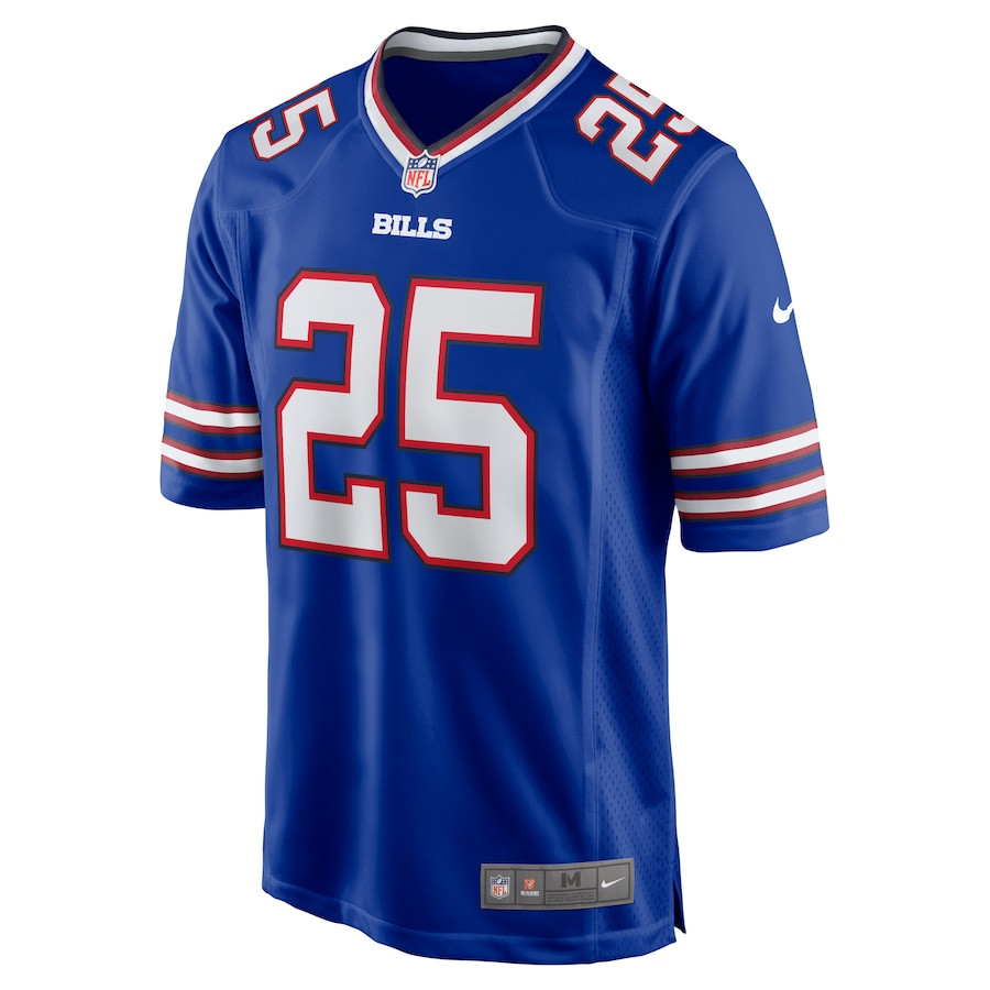 Alternative view of Tyrel Dodson 25 Buffalo Bills Game Men Jersey - Royal JS1858 nicesnker