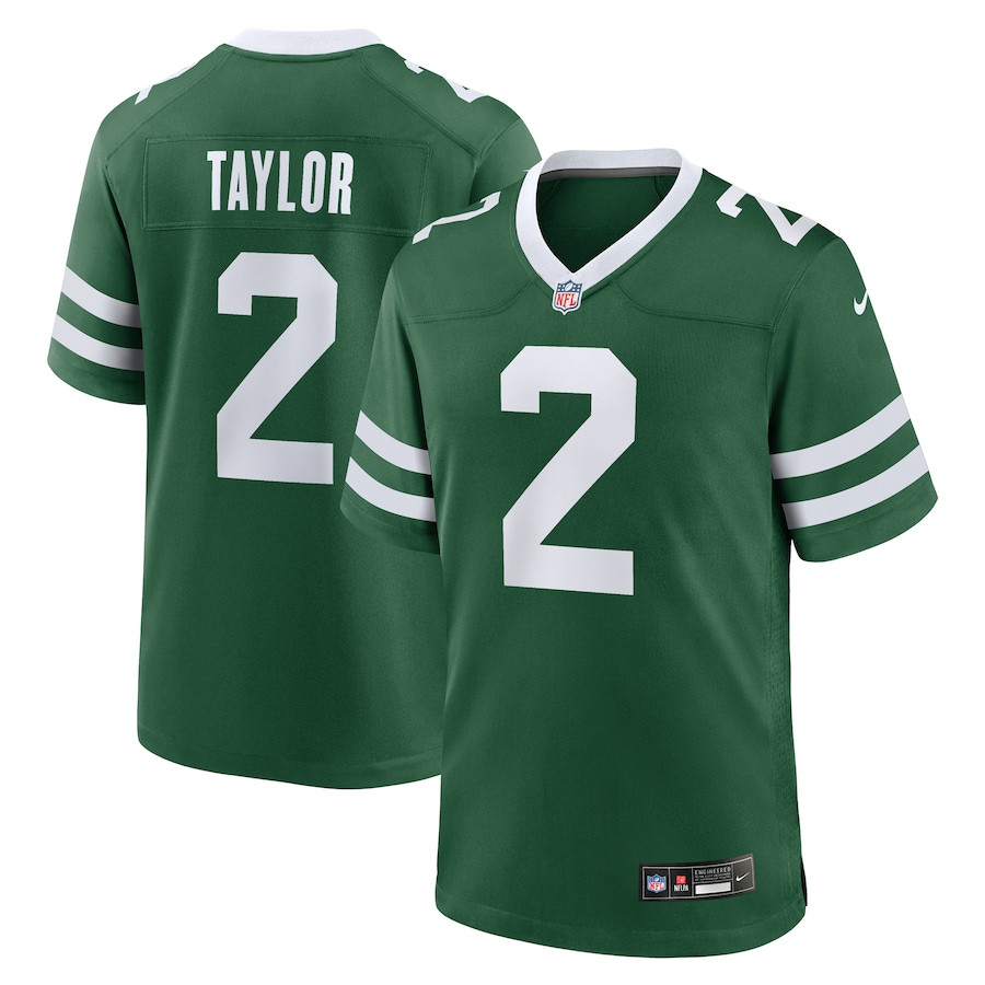 Tyrod Taylor 2 New York Jets Team Game Men Jersey - Legacy Green JS2157 nicesnker