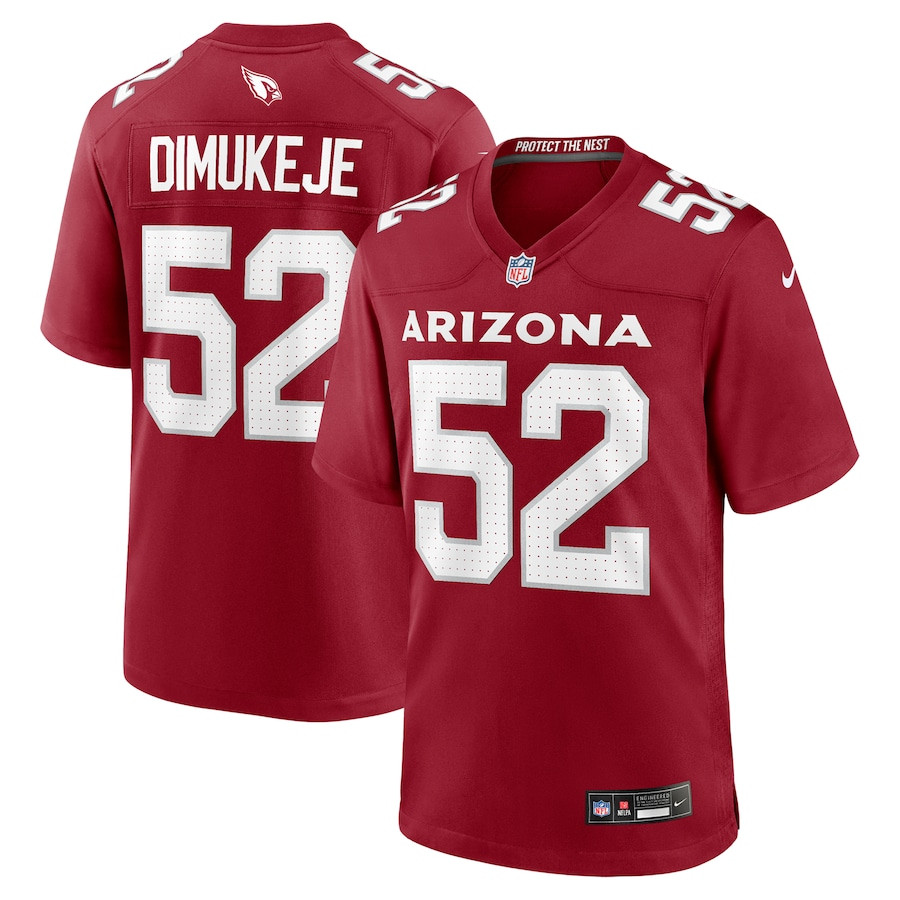 Victor Dimukeje 52 Arizona Cardinals Team Game Men Jersey - Cardinal JS1681 nicesnker
