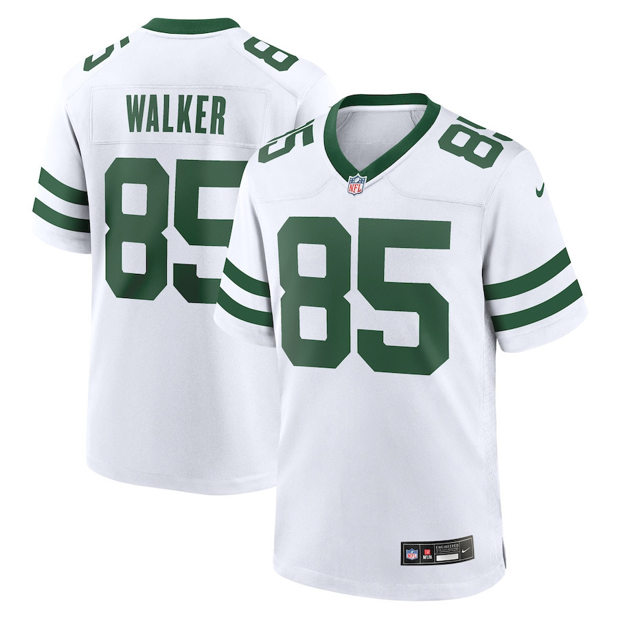 Wesley Walker 85 New York Jets Game Jersey Retired Player - Men, White JS5387 nicesnker