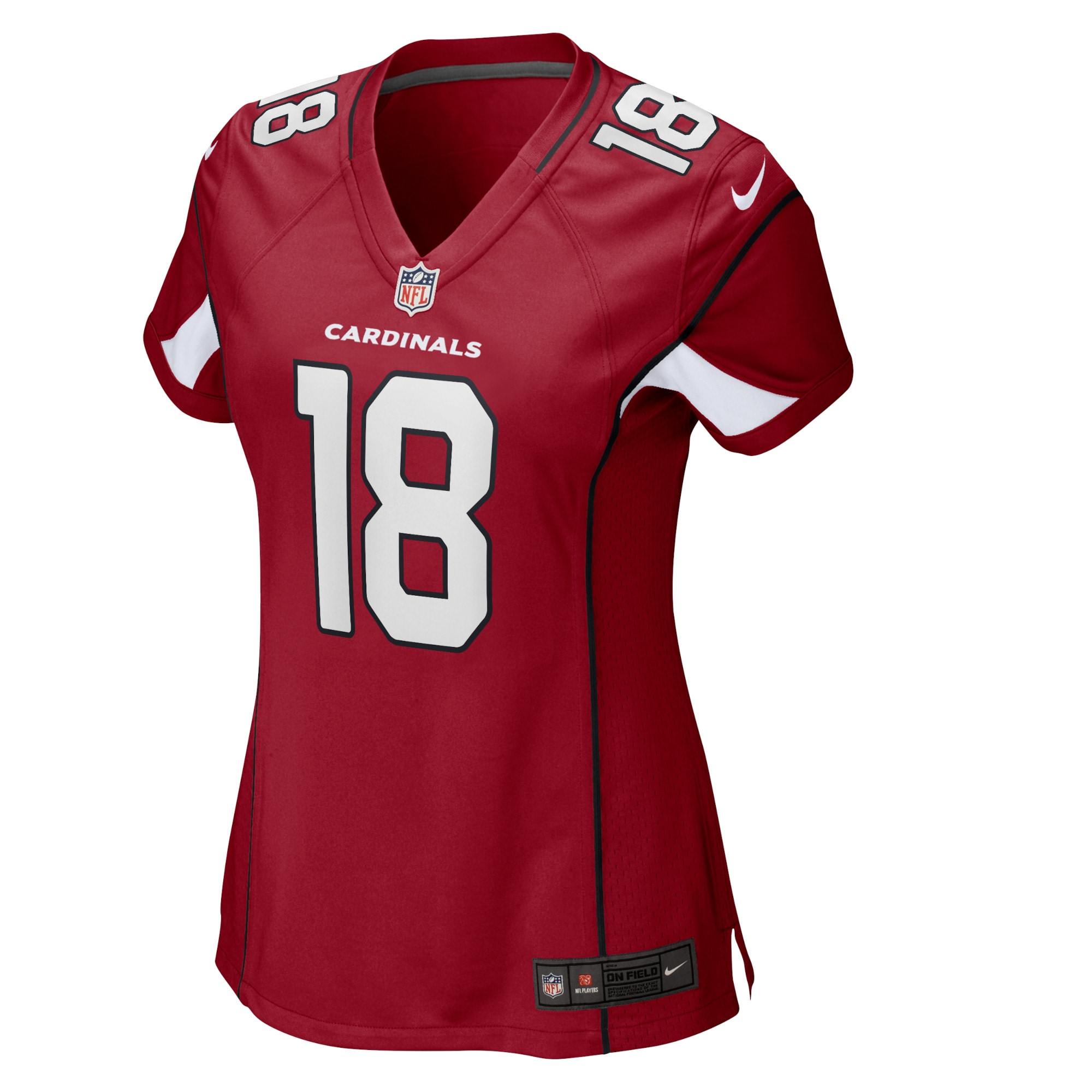 Alternative view of Women's Arizona Cardinals A.J. Green Cardinal Game Jersey JS3628 nicesnker