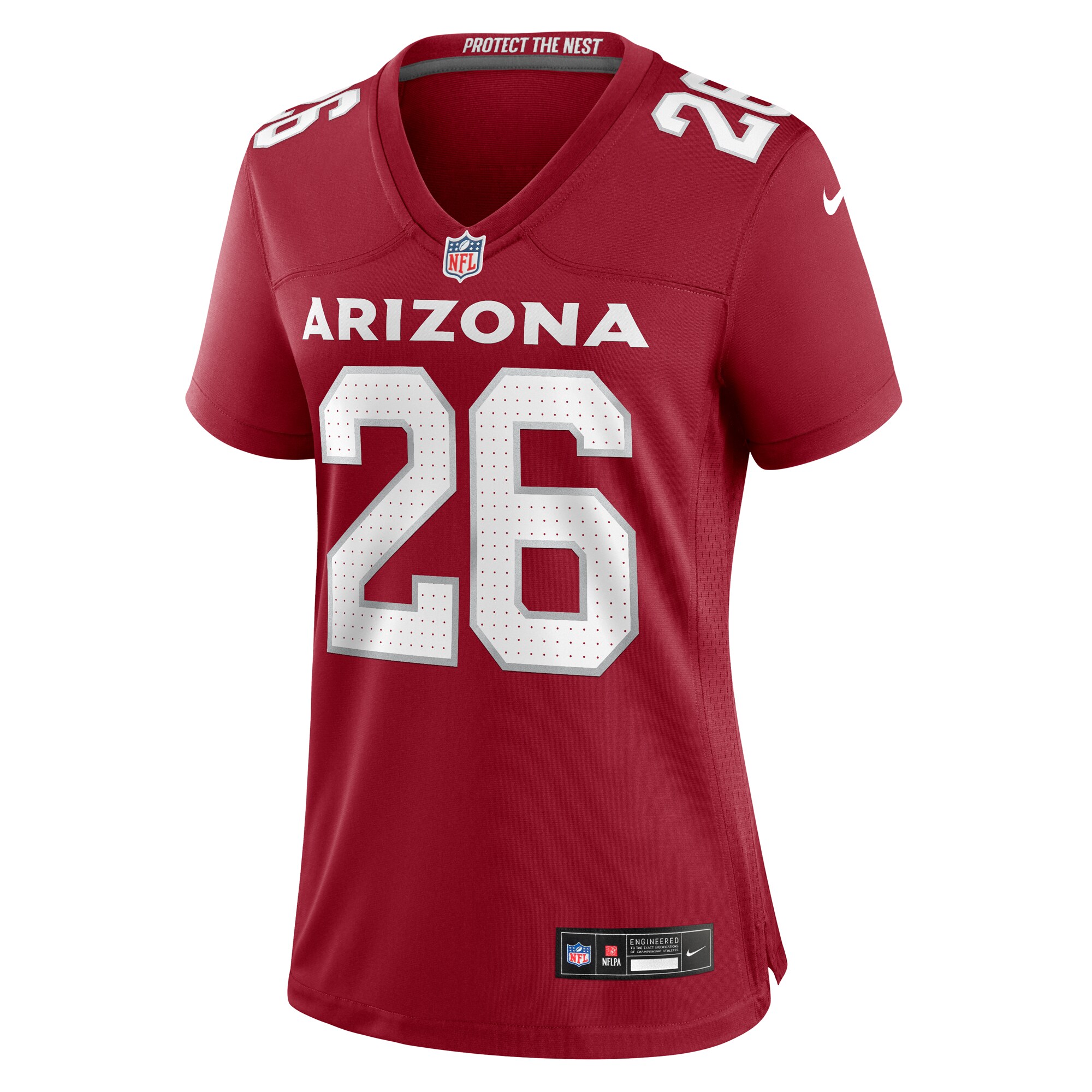 Alternative view of Women's Arizona Cardinals Bobby Price Cardinal Team Game Jersey JS1624 nicesnker
