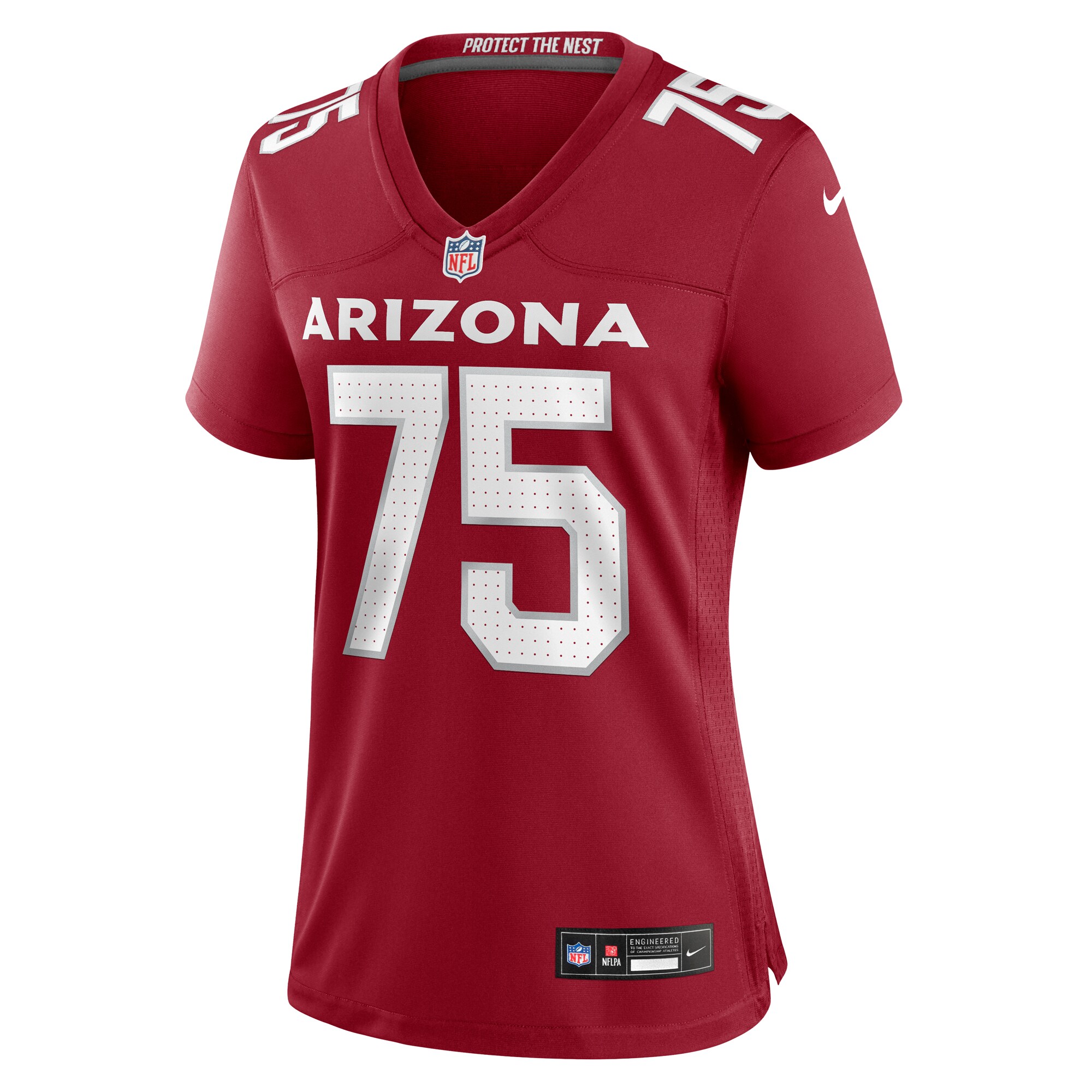 Alternative view of Women's Arizona Cardinals Christian Jones Cardinal Game Jersey JS4030 nicesnker