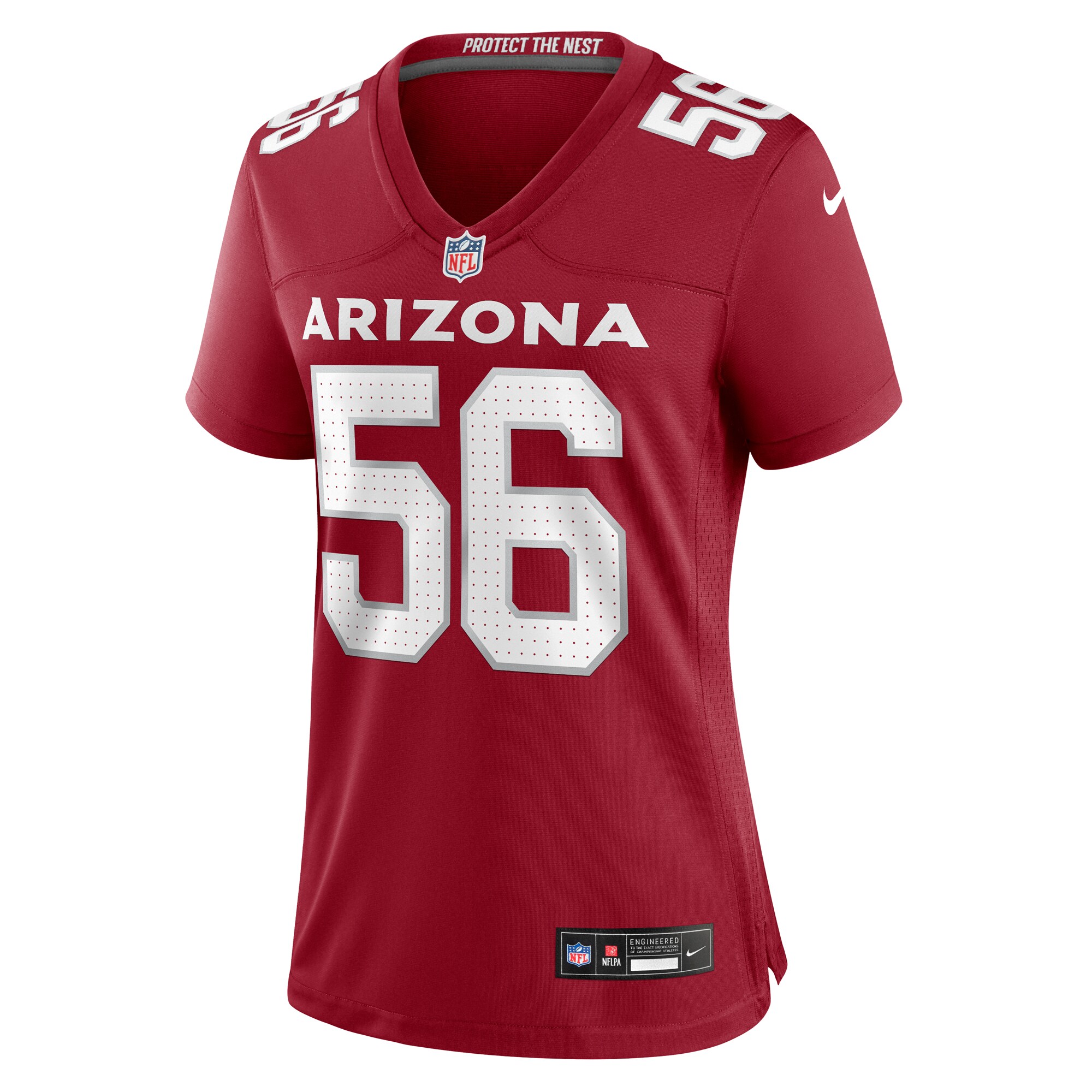 Alternative view of Women's Arizona Cardinals Darius Robinson Cardinal Game Jersey JS9013 nicesnker