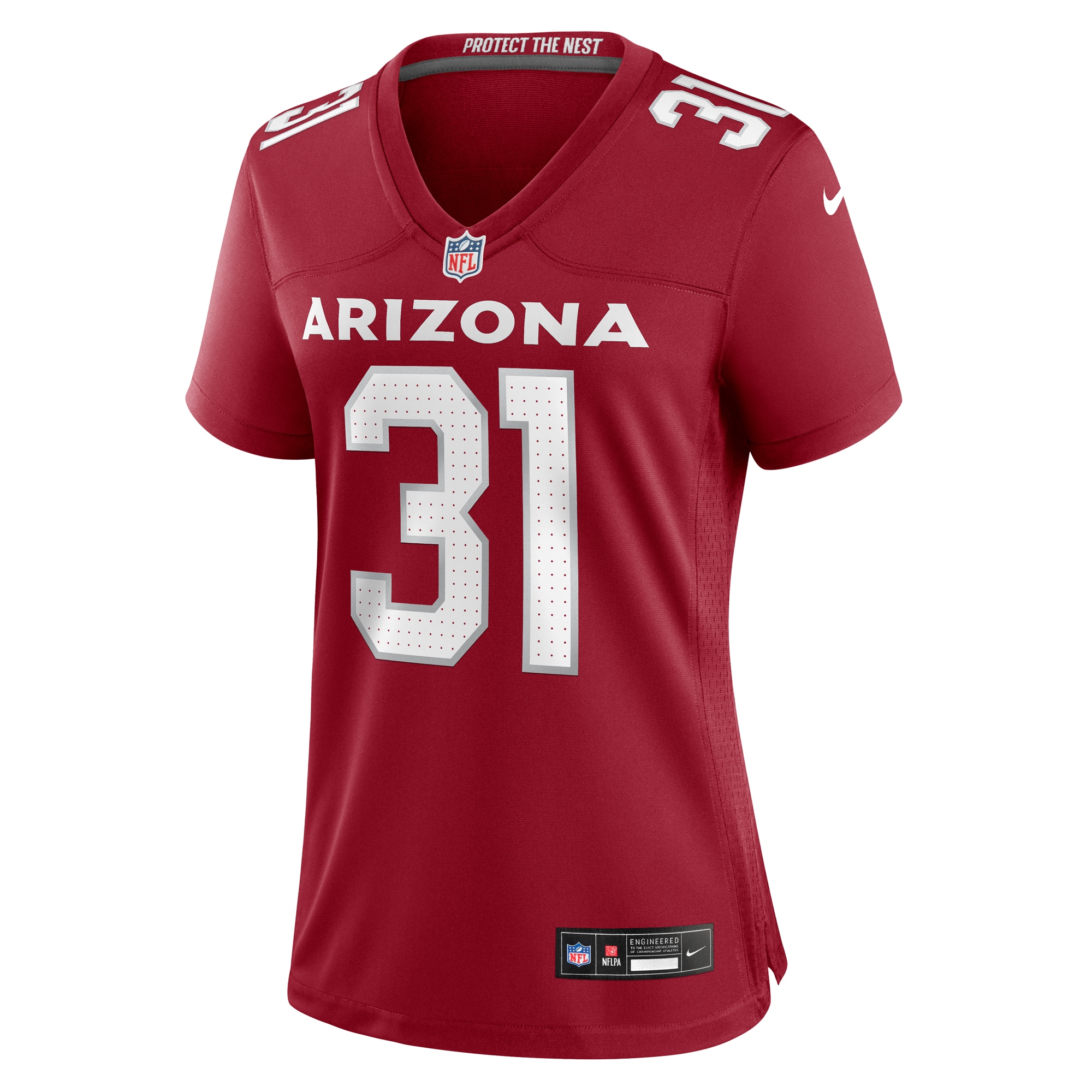 Alternative view of Women's Arizona Cardinals Emari Demercado Cardinal Game Jersey JS7990 nicesnker