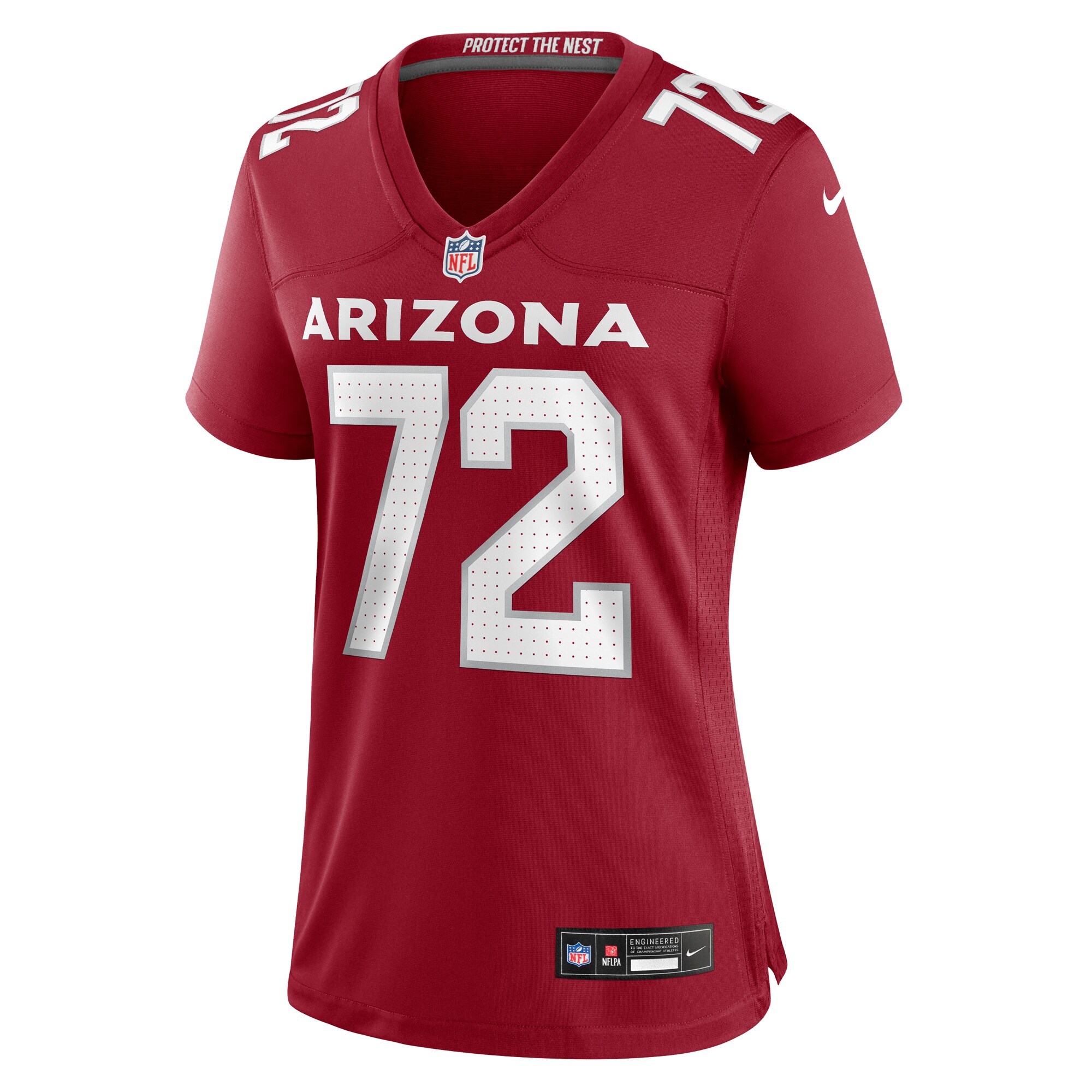 Alternative view of Women's Arizona Cardinals Hjalte Froholdt Cardinal Game Jersey JS6798 nicesnker