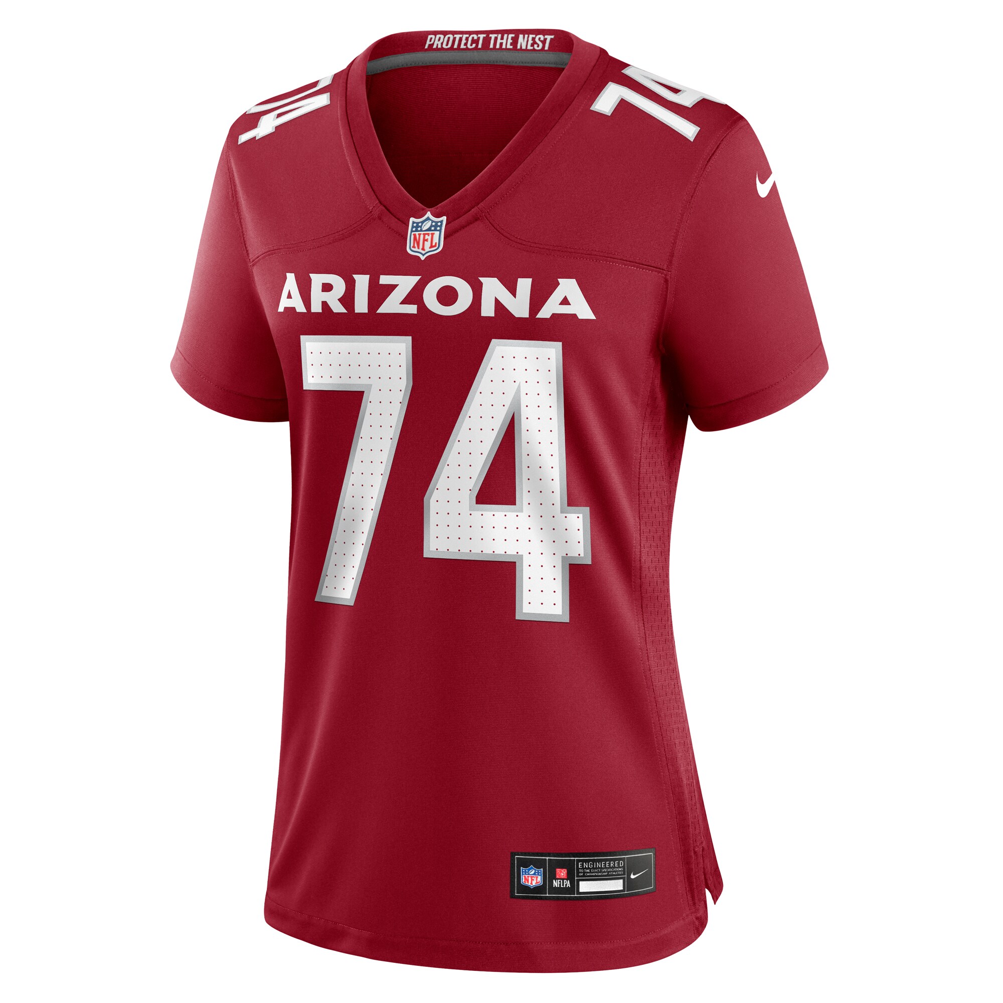 Alternative view of Women's Arizona Cardinals Isaiah Adams Cardinal Game Jersey JS1777 nicesnker