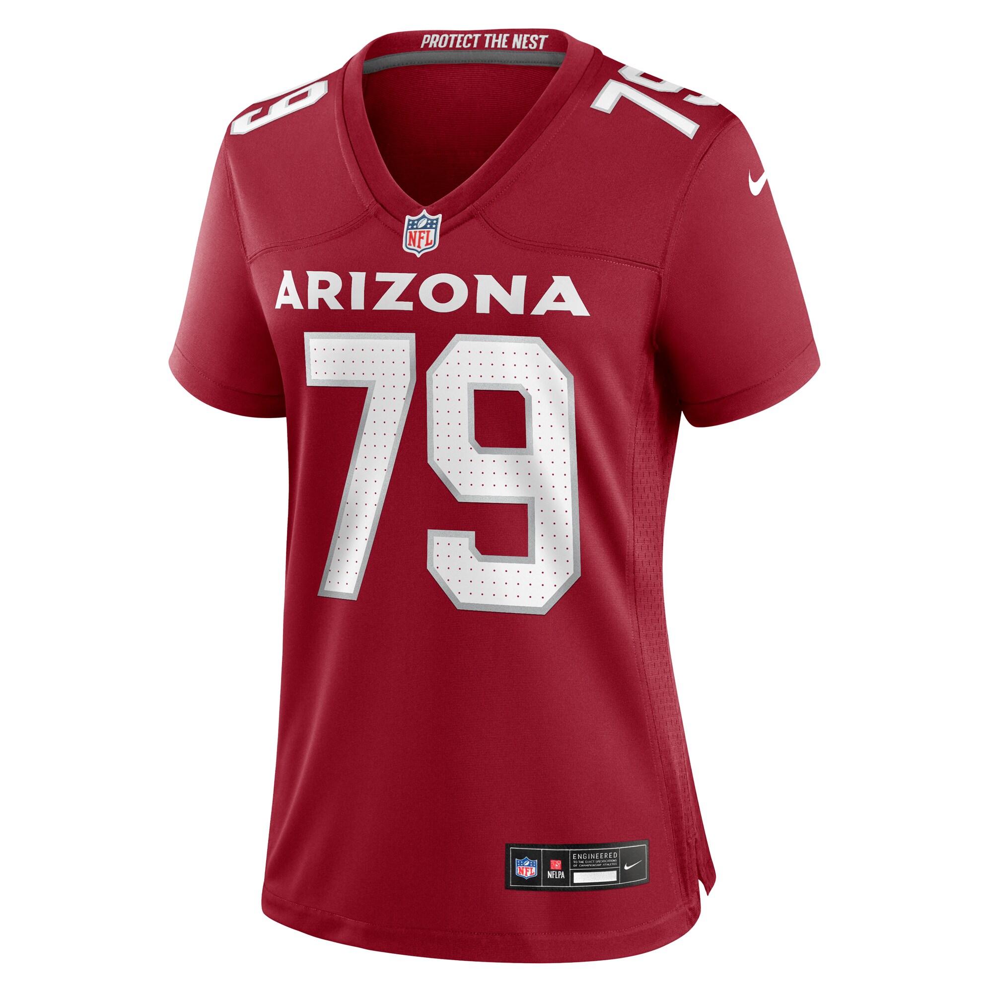 Alternative view of Women's Arizona Cardinals Jacob Slade Cardinal Game Jersey JS5192 nicesnker