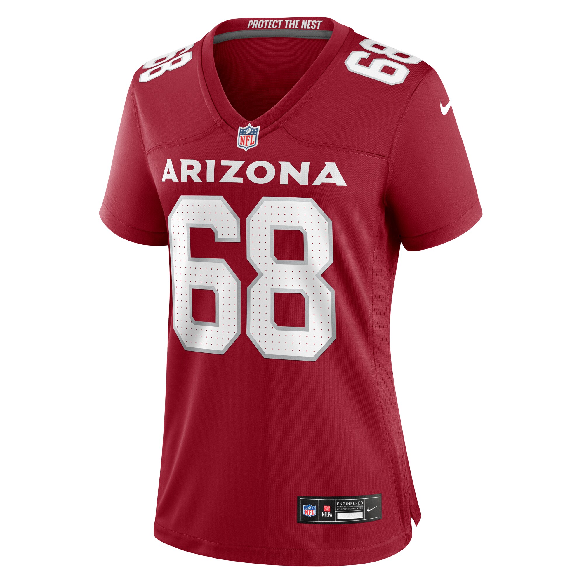 Alternative view of Women's Arizona Cardinals Kelvin Beachum Cardinal Game Jersey JS4558 nicesnker