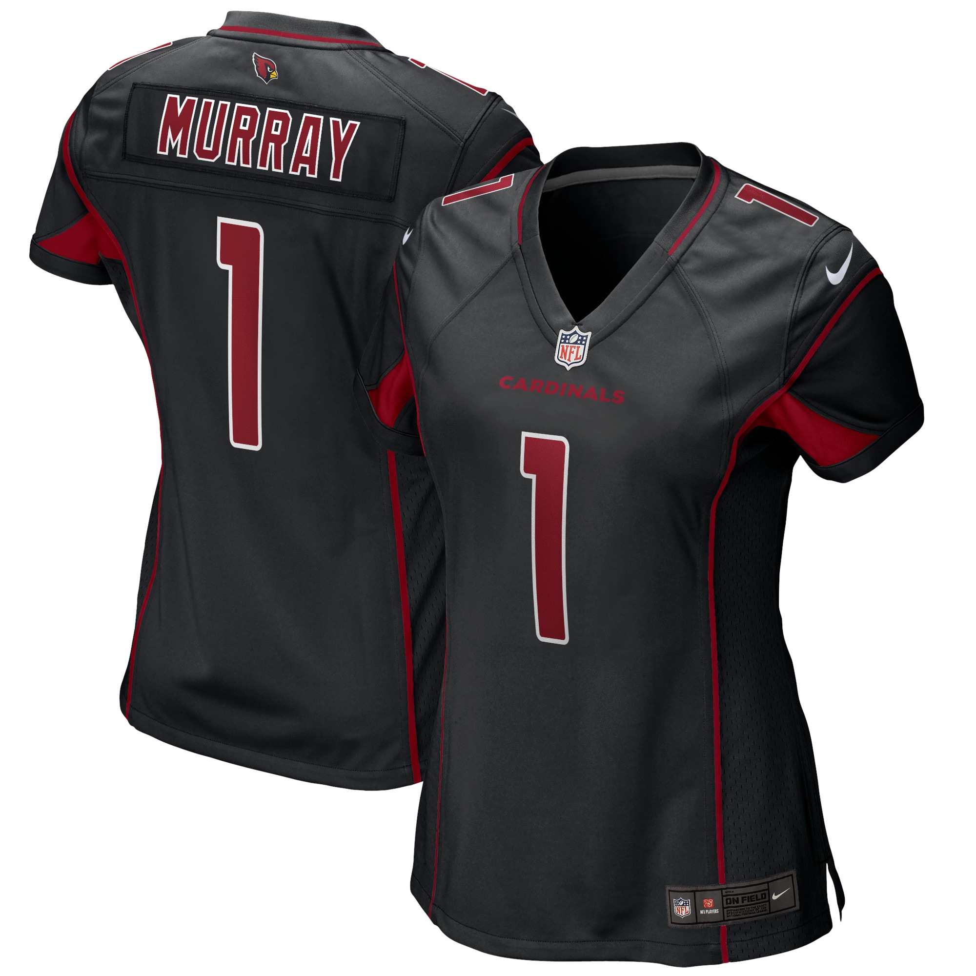Women's Arizona Cardinals Kyler Murray Black Alternate Game Player Jersey JS6683 nicesnker