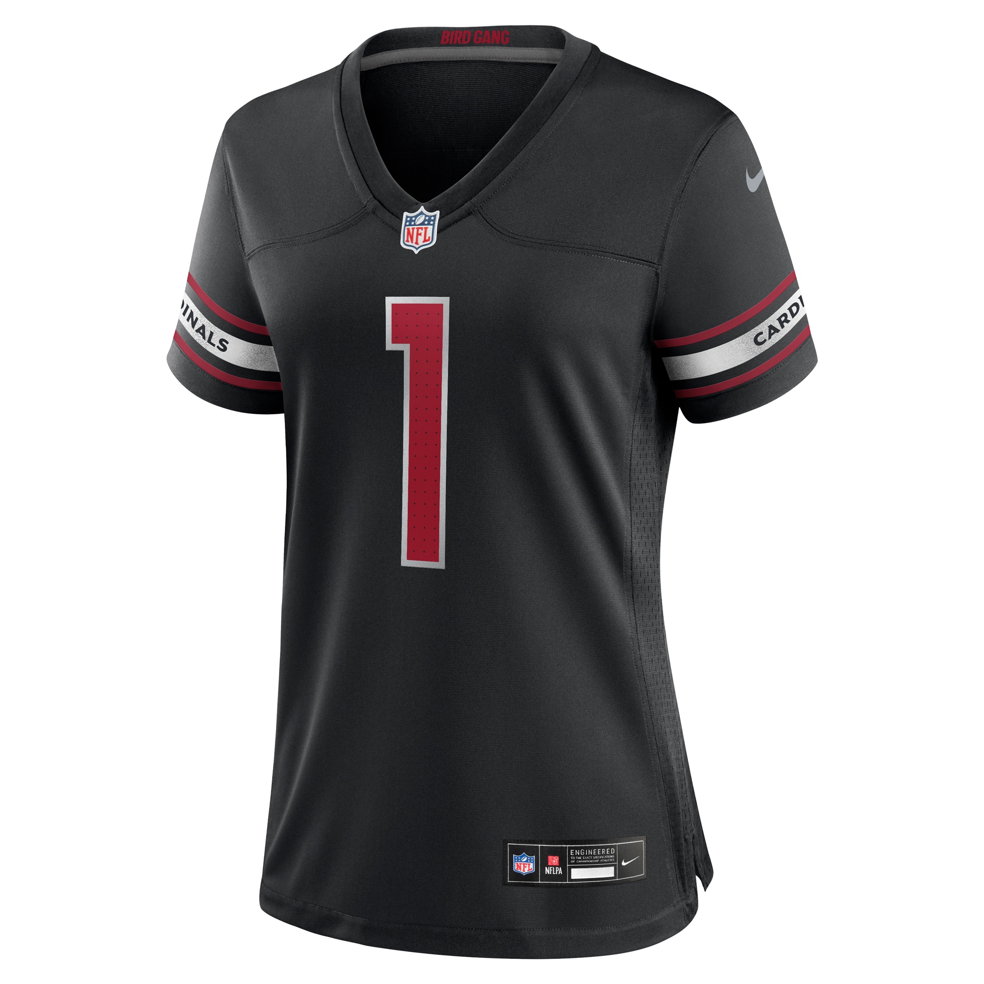 Alternative view of Women's Arizona Cardinals Kyler Murray Black Game Jersey JS9585 nicesnker
