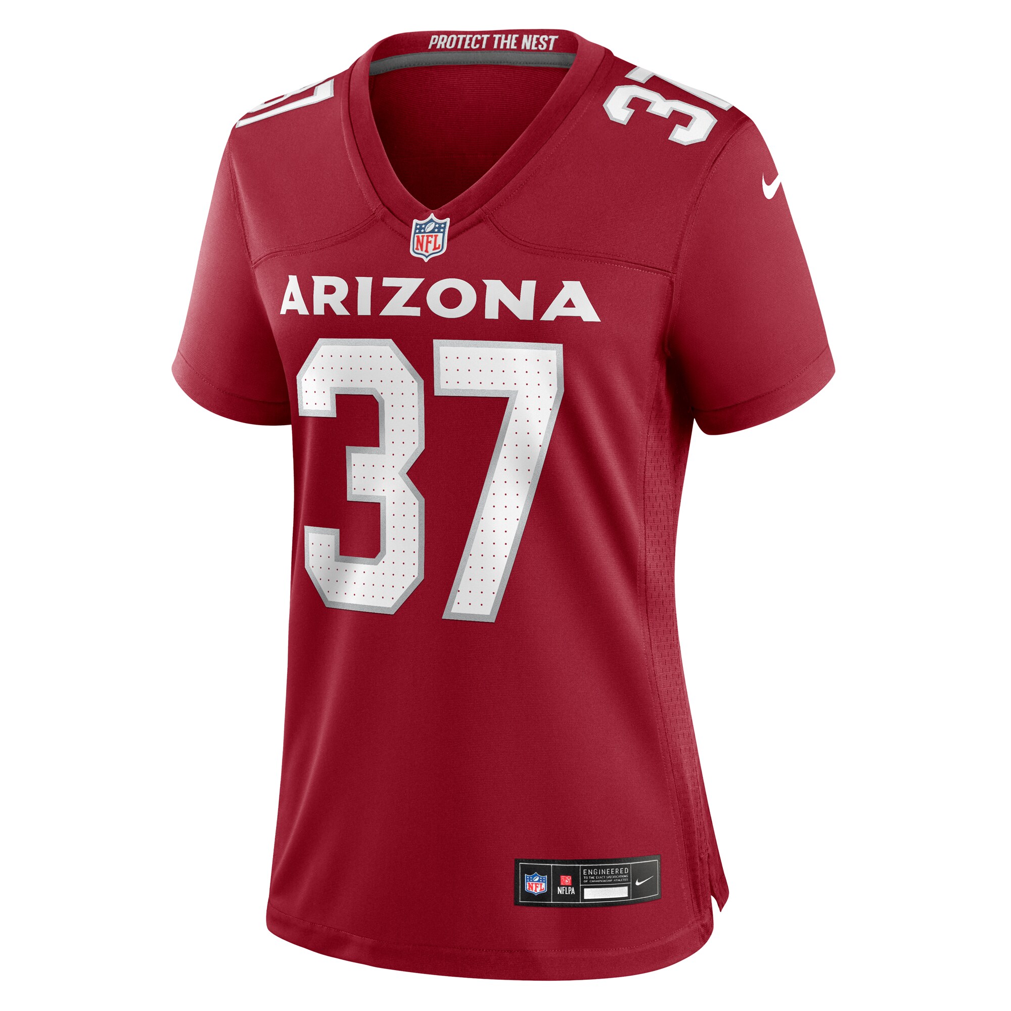 Alternative view of Women's Arizona Cardinals Marlon Mack Cardinal Team Game Jersey JS7989 nicesnker