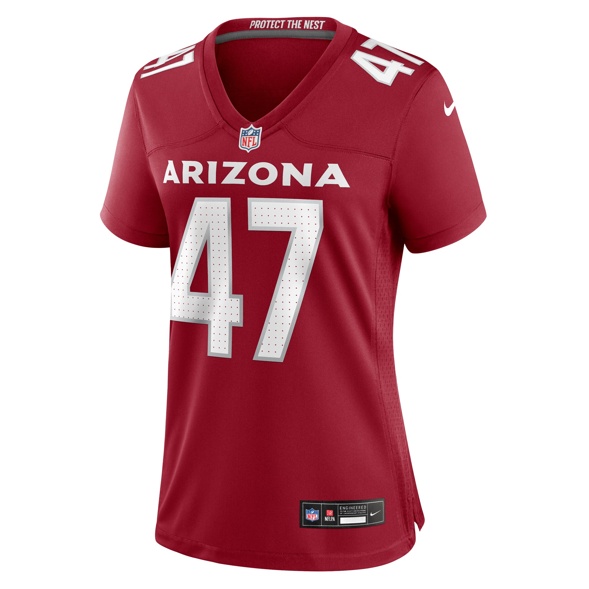 Alternative view of Women's Arizona Cardinals Sage Surratt Cardinal Game Jersey JS3299 nicesnker