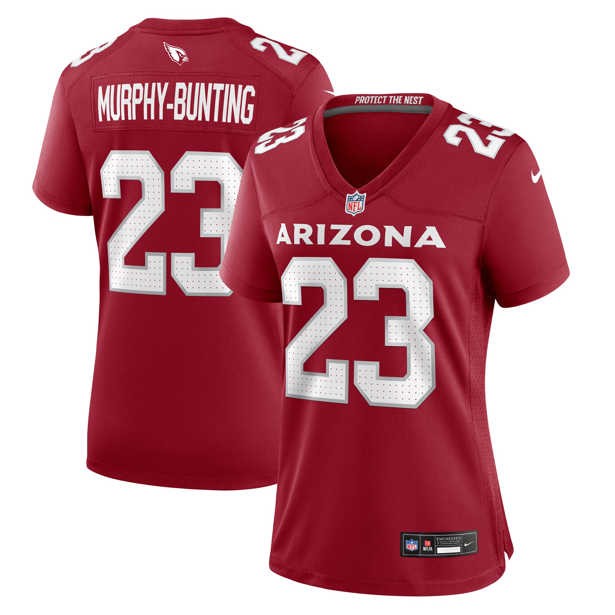 Women's Arizona Cardinals Sean Murphy-Bunting Cardinal Game Jersey JS9174 nicesnker