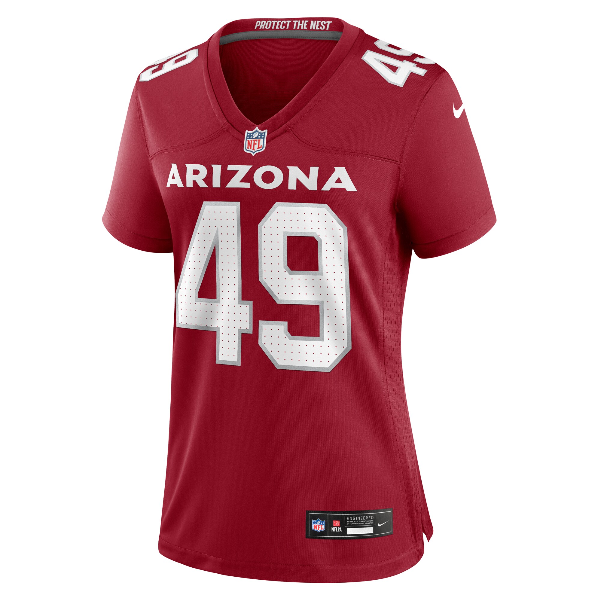 Alternative view of Women's Arizona Cardinals Starling Thomas V Cardinal Team Game Jersey JS1733 nicesnker