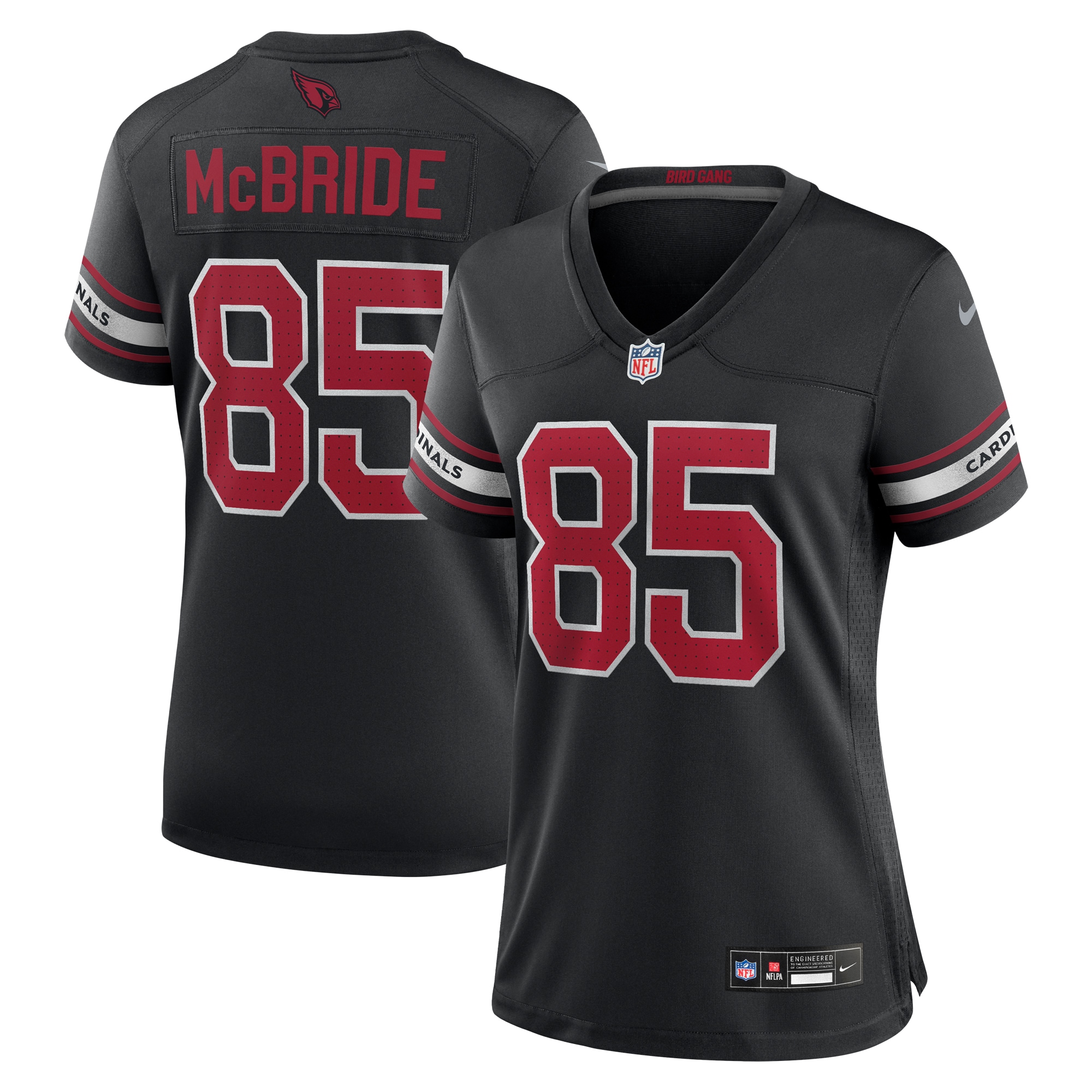 Women's Arizona Cardinals Trey McBride Black Alternate Game Jersey JS7816 nicesnker