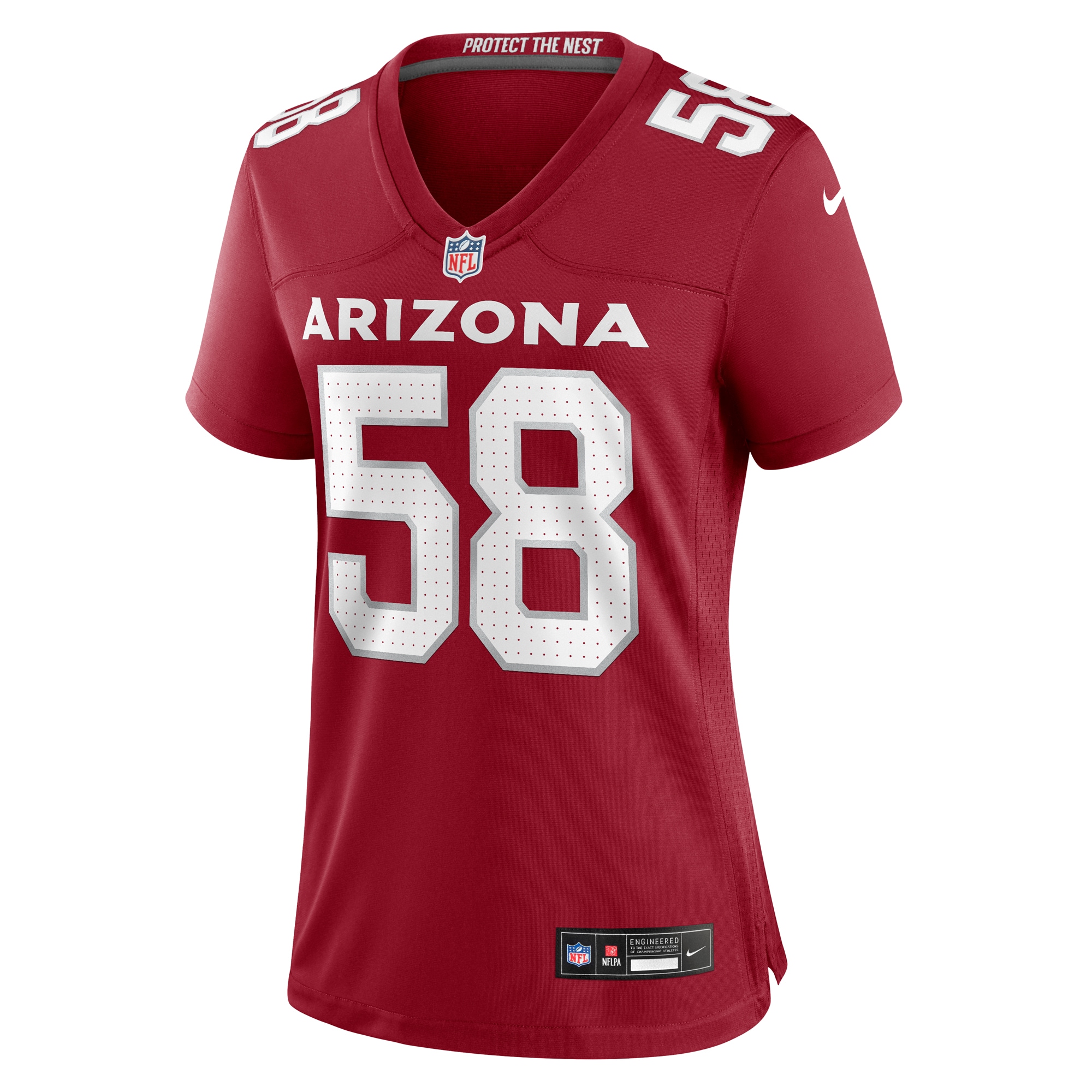 Alternative view of Women's Arizona Cardinals Tyreek Maddox-Williams Cardinal Game Jersey JS5347 nicesnker