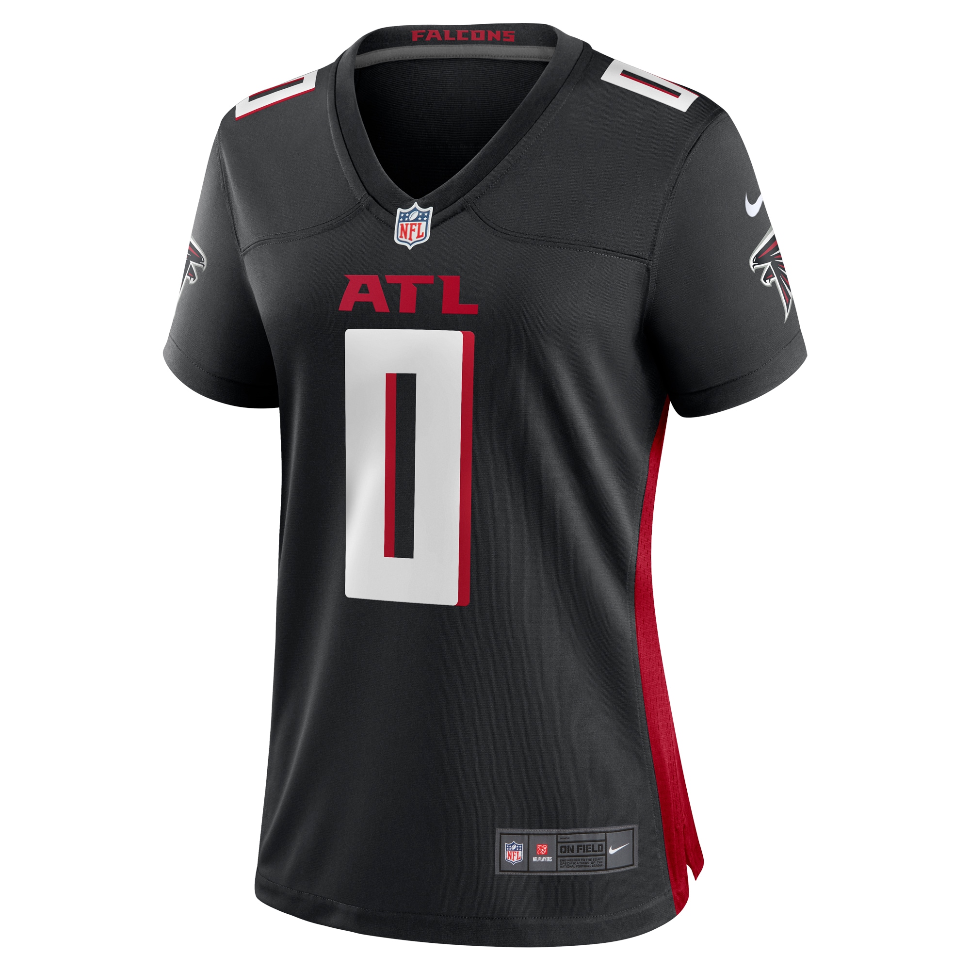 Alternative view of Women's Atlanta Falcons Lorenzo Carter Black Game Player Jersey JS3487 nicesnker