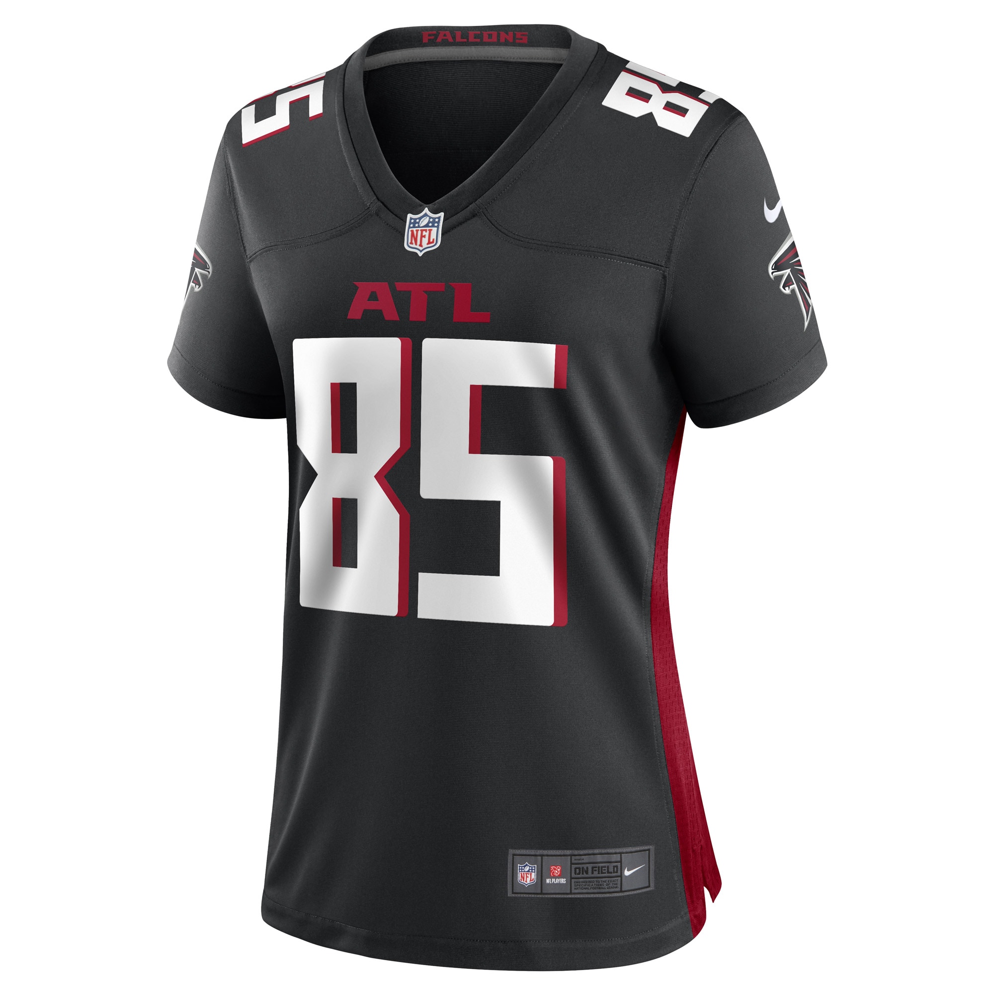 Alternative view of Women's Atlanta Falcons MyCole Pruitt Black Game Player Jersey JS6056 nicesnker