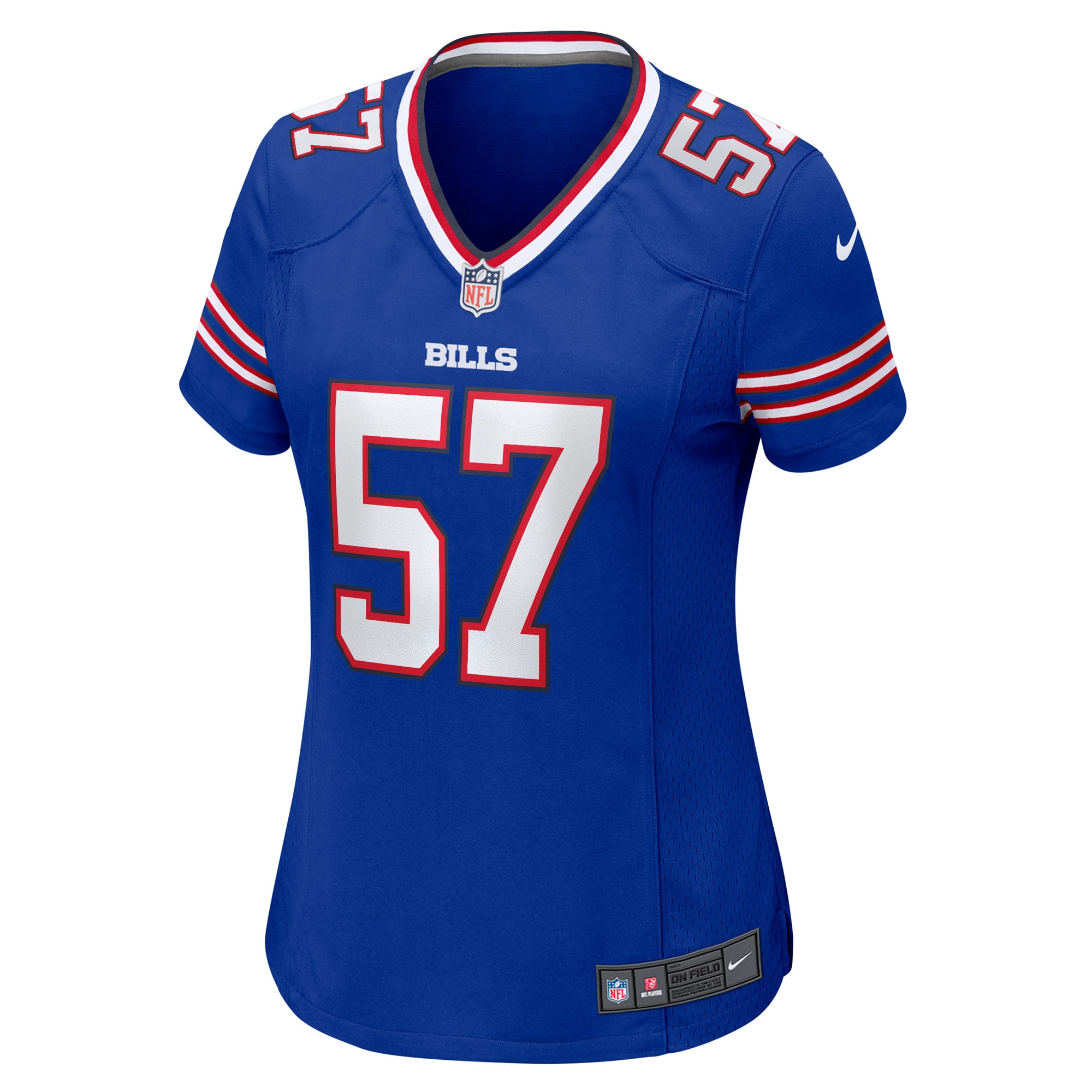 Alternative view of Women's Buffalo Bills A.J. Epenesa Royal Game Jersey JS5315 nicesnker