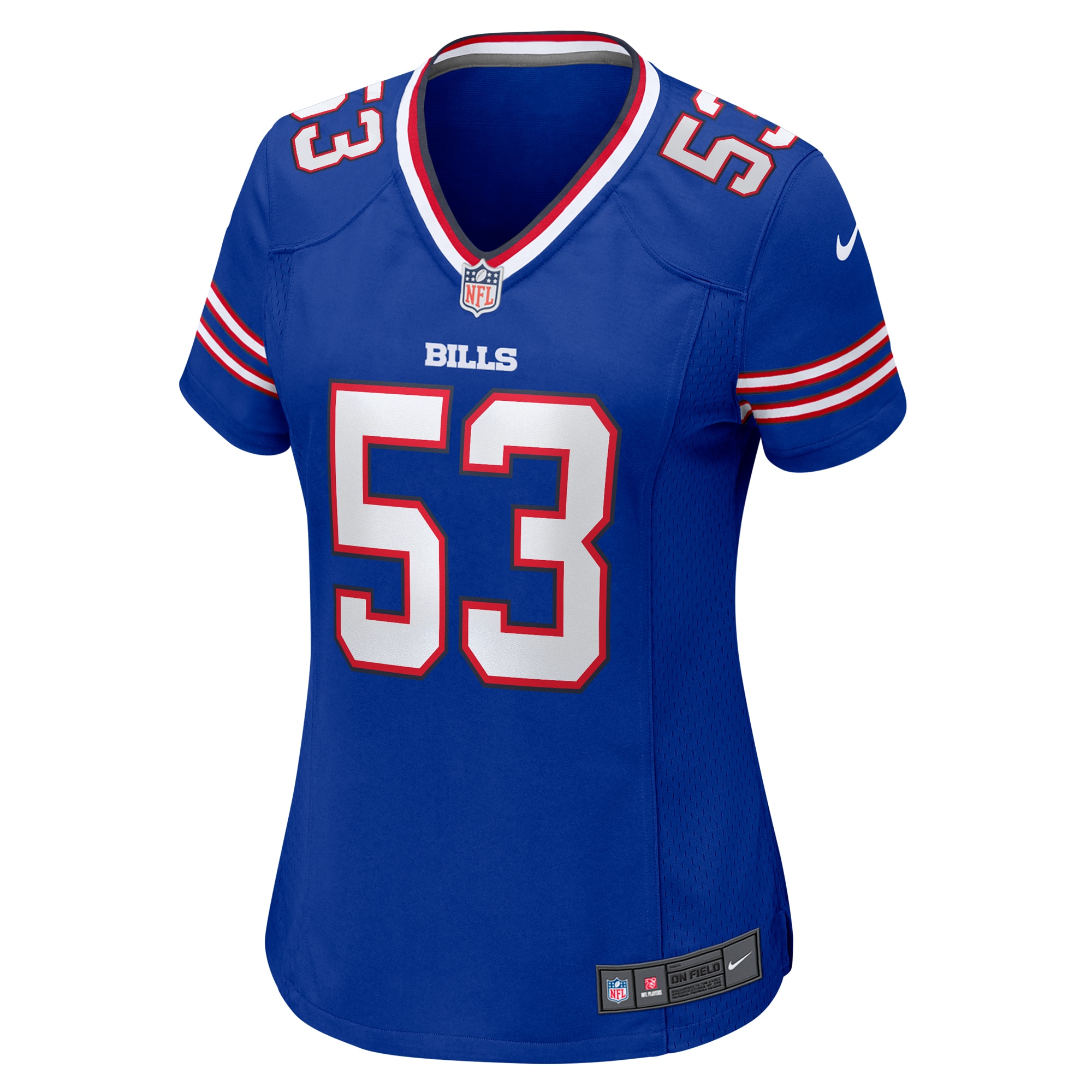 Alternative view of Women's Buffalo Bills Branson Deen Royal Game Jersey JS7873 nicesnker