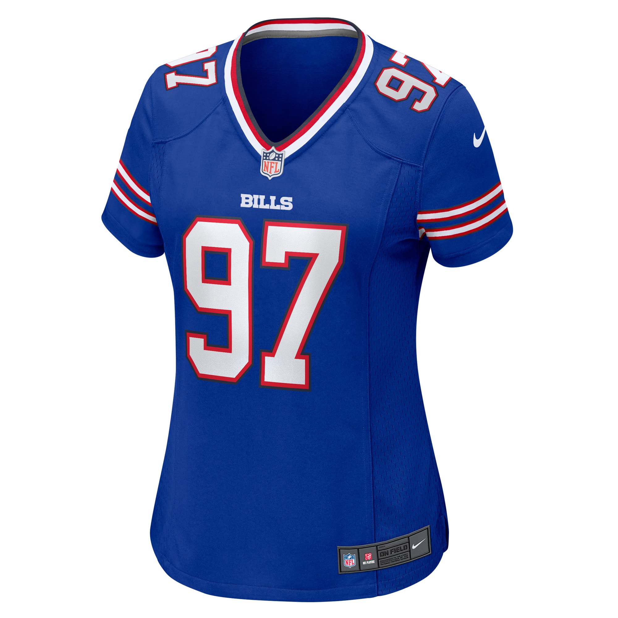 Alternative view of Women's Buffalo Bills Phillips Royal Game Jersey JS4992 nicesnker