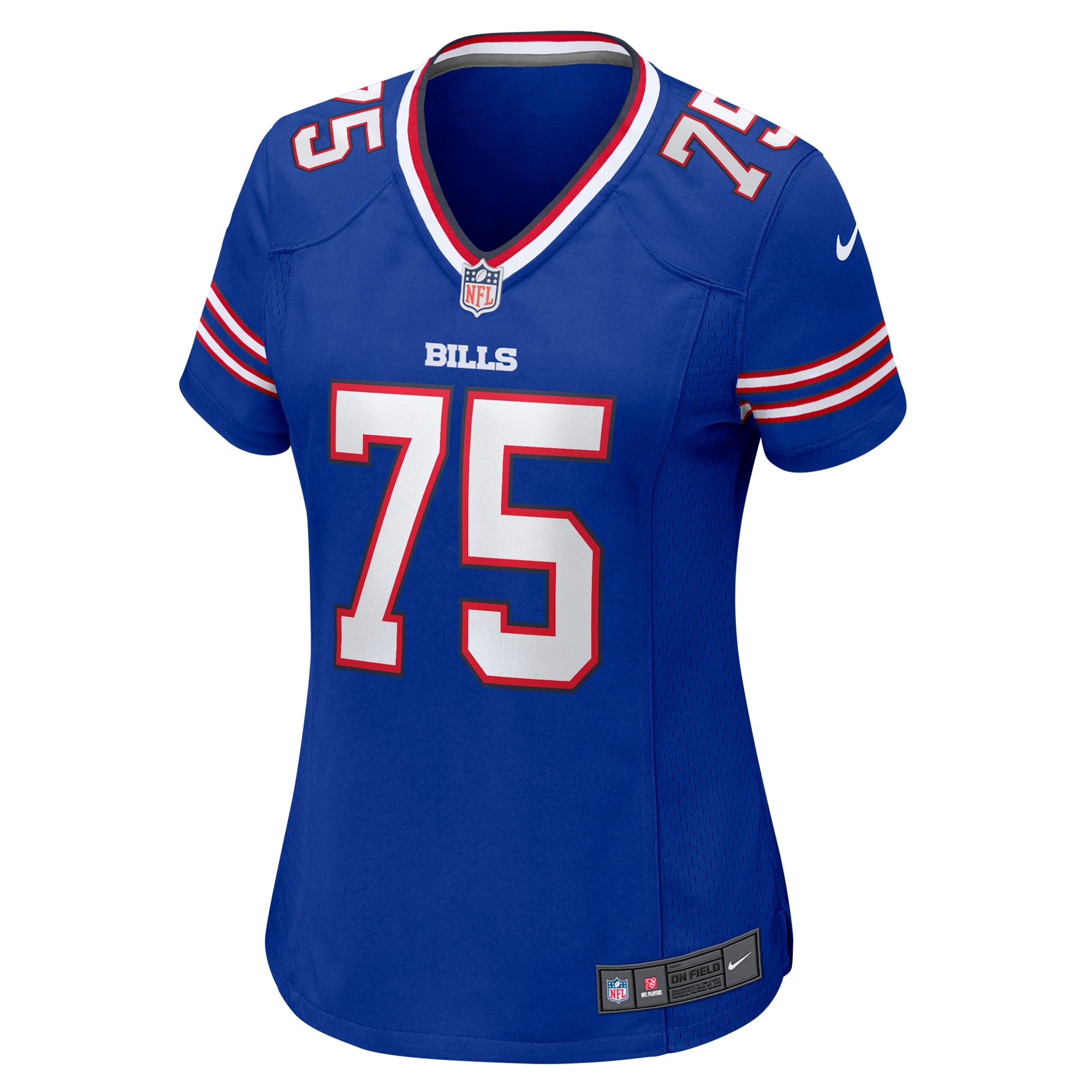 Alternative view of Women's Buffalo Bills Richard Gouraige Royal Team Game Jersey JS4054 nicesnker