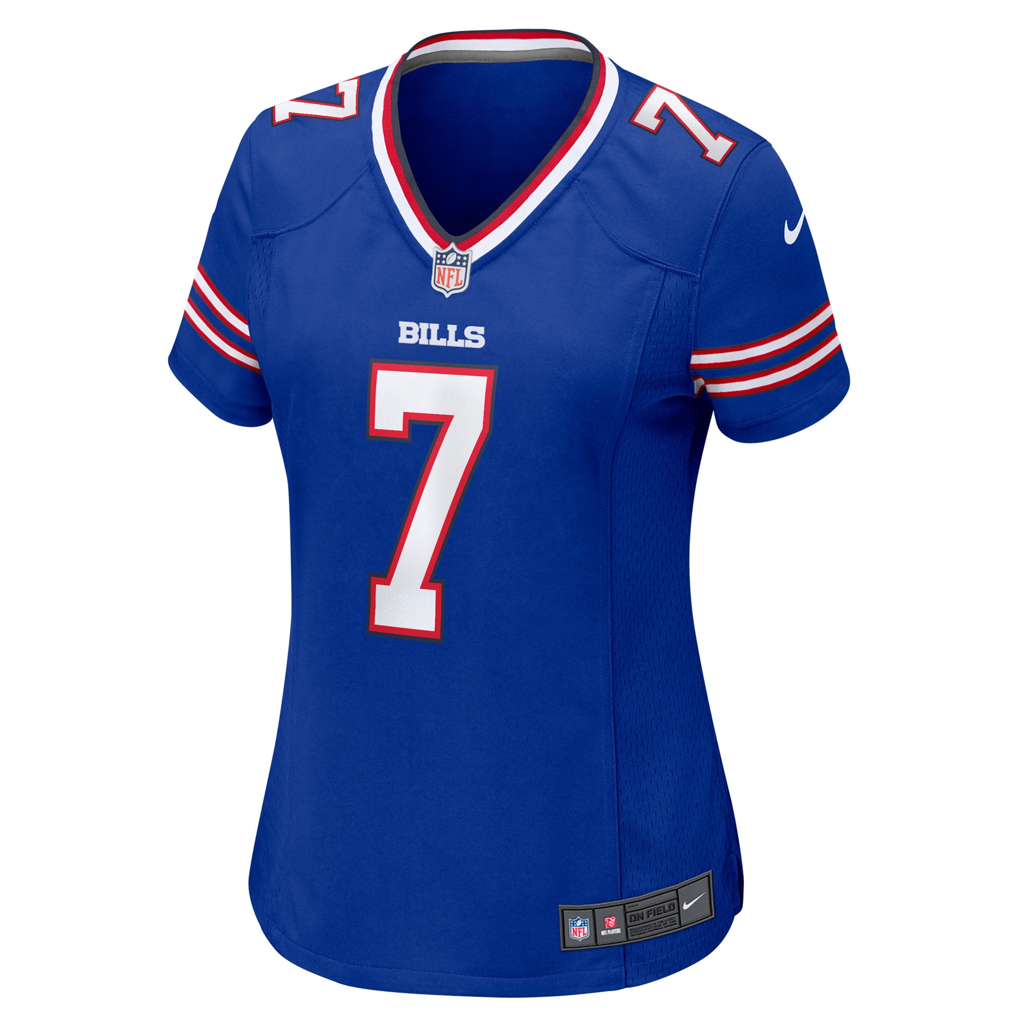 Alternative view of Women's Buffalo Bills Taron Johnson Royal Game Player Jersey JS1926 nicesnker