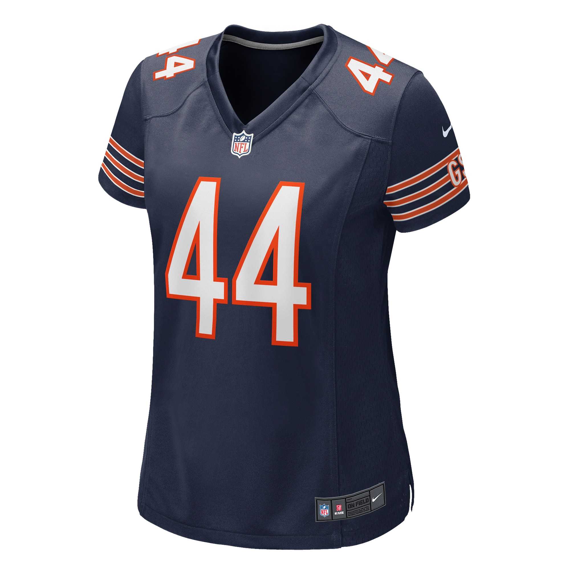 Alternative view of Women's Chicago Bears Noah Sewell Navy Game Jersey JS6337 nicesnker