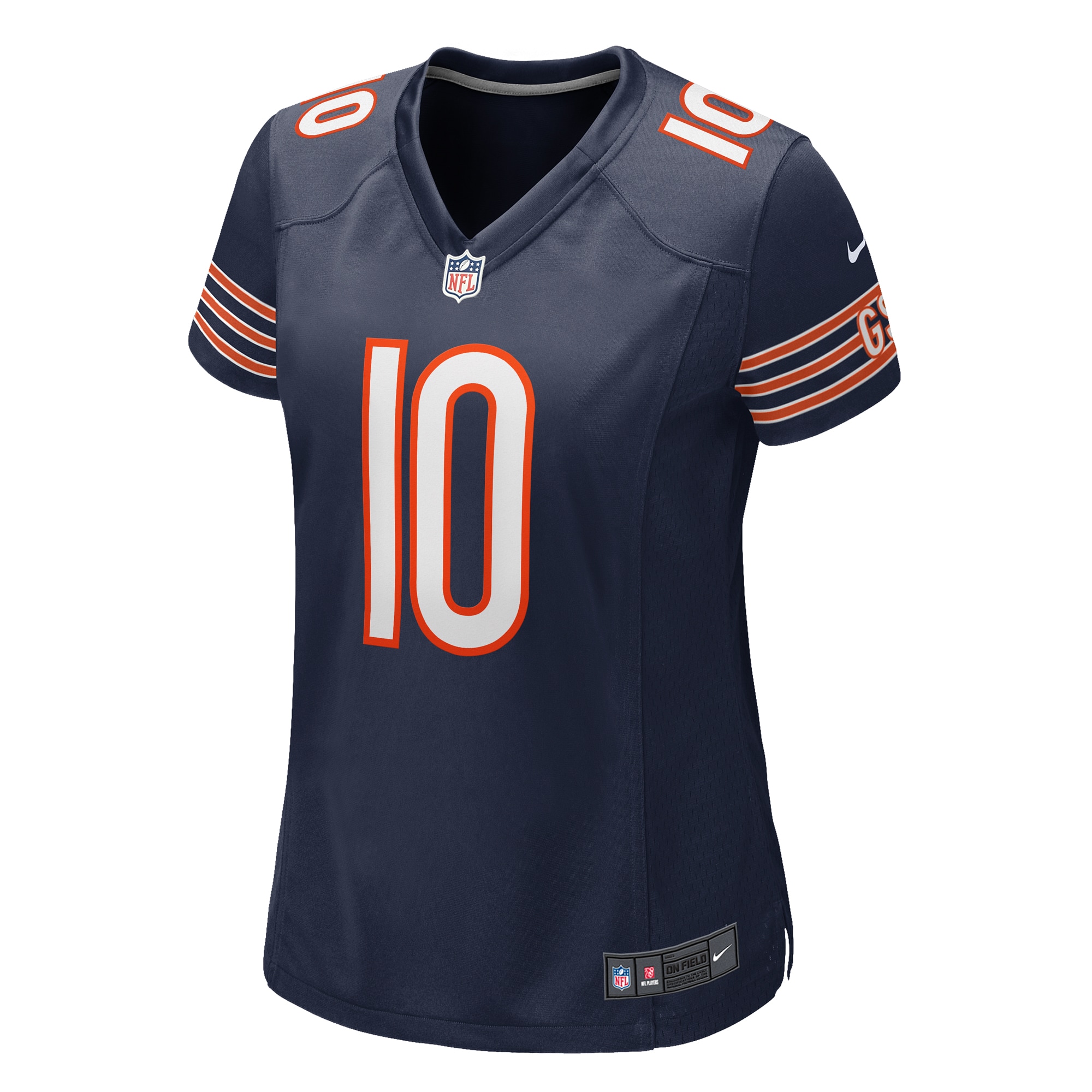 Alternative view of Women's Chicago Bears Tyler Scott Navy Game Jersey JS5765 nicesnker