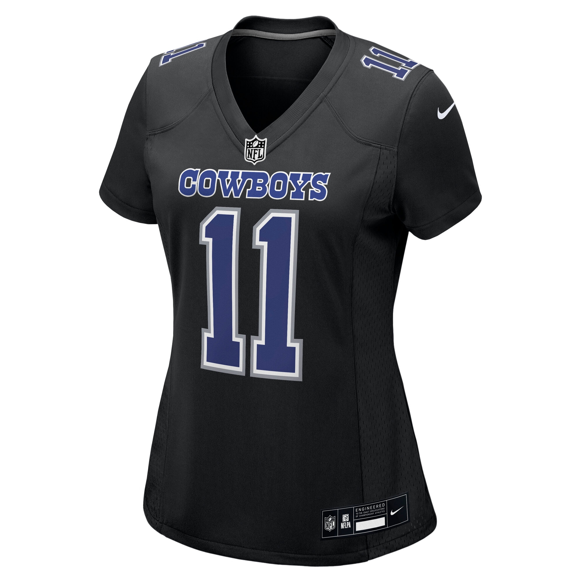 Alternative view of Women's Dallas Cowboys Micah Parsons Carbon Black Fashion Game Jersey JS2690 nicesnker