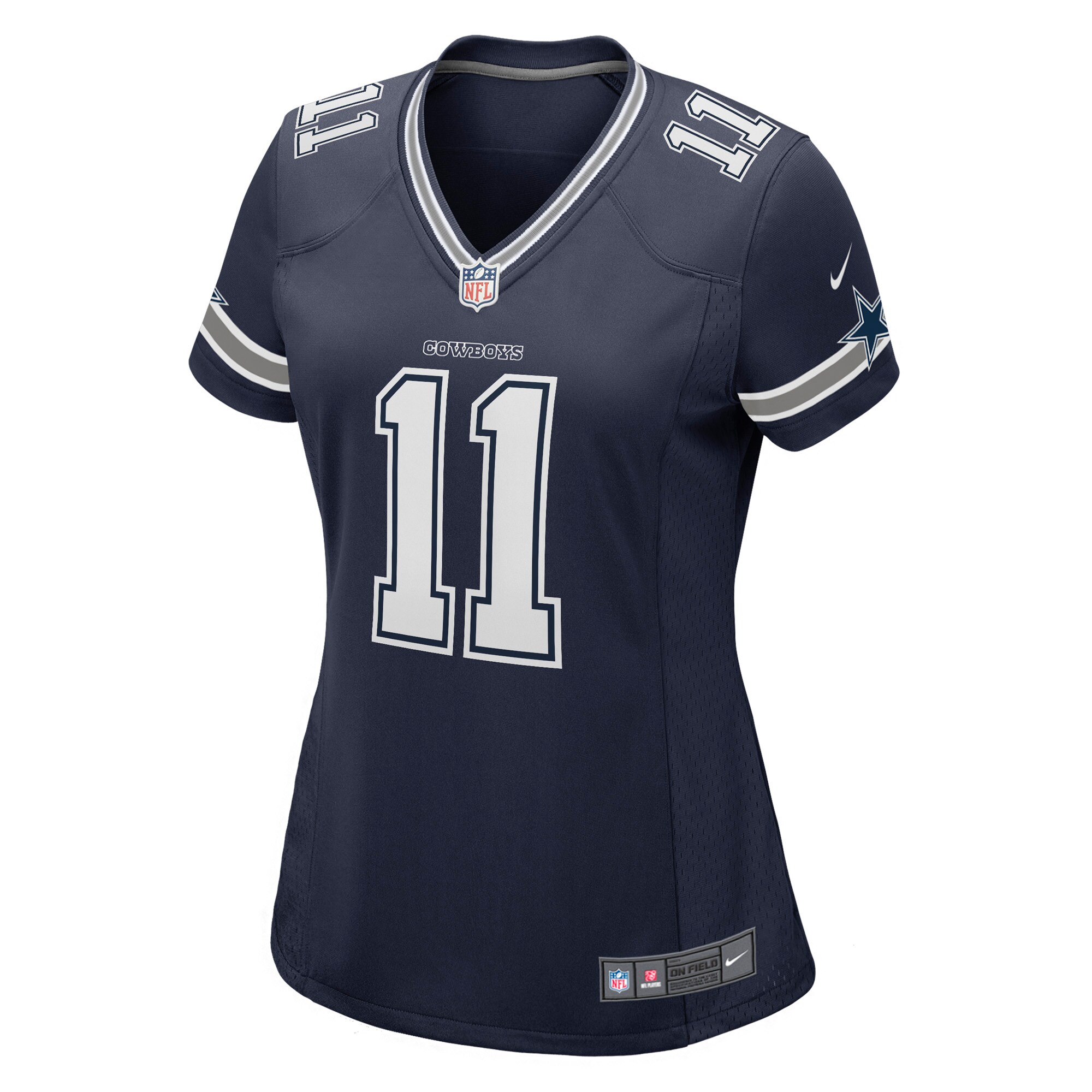 Alternative view of Women's Dallas Cowboys Micah Parsons Navy Game Jersey JS9428 nicesnker