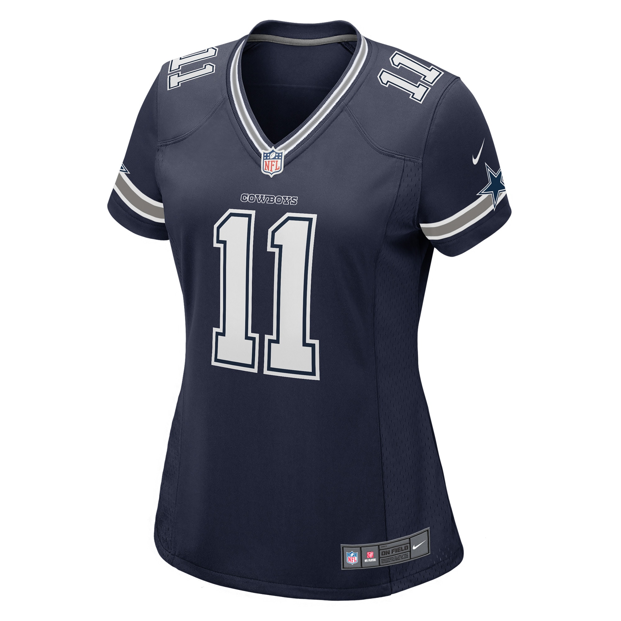 Alternative view of Women's Dallas Cowboys Micah Parsons Navy Game Player Jersey JS7024 nicesnker