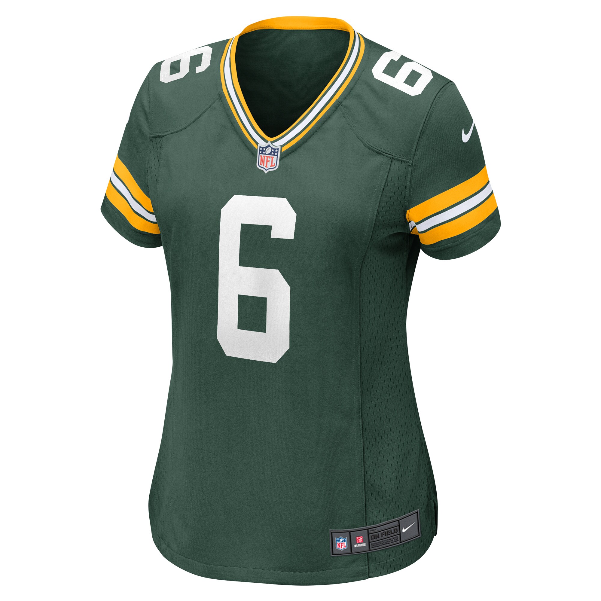 Alternative view of Women's Green Bay Packers Dallin Leavitt Green Game Player Jersey JS9715 nicesnker