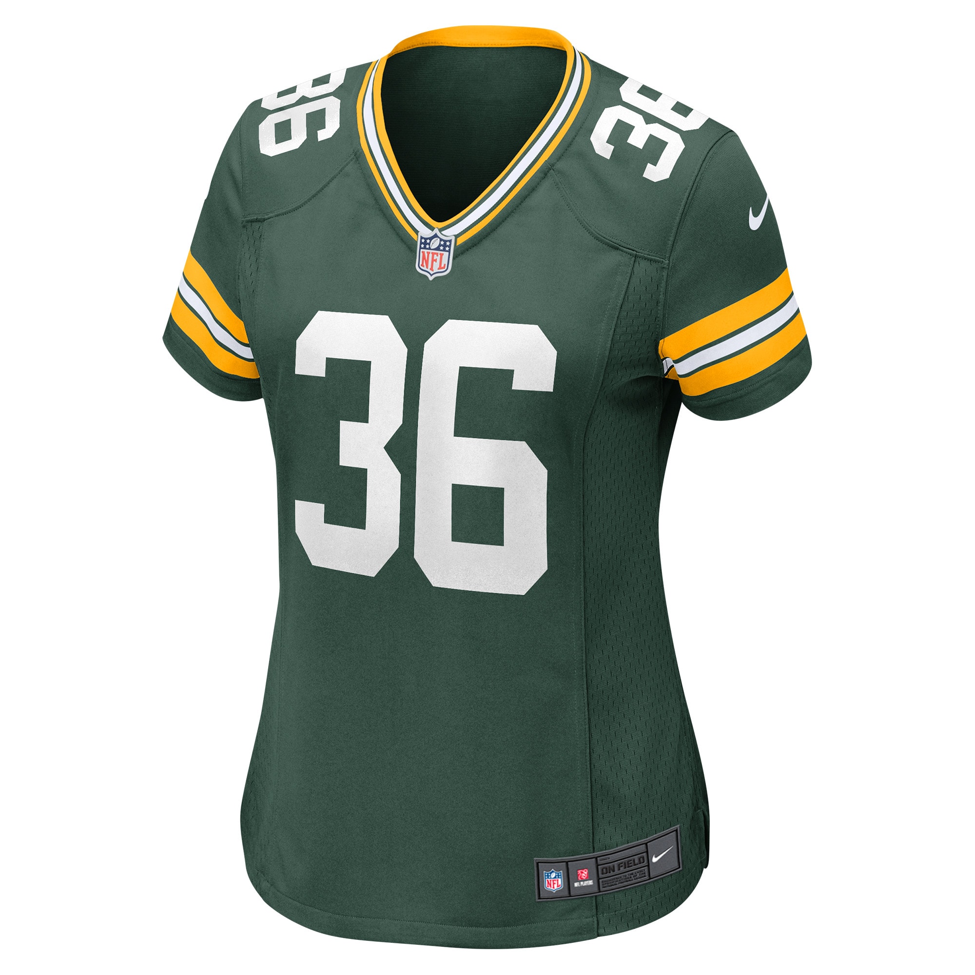 Alternative view of Women's Green Bay Packers LeRoy Butler Green Retired Player Game Jersey JS7781 nicesnker