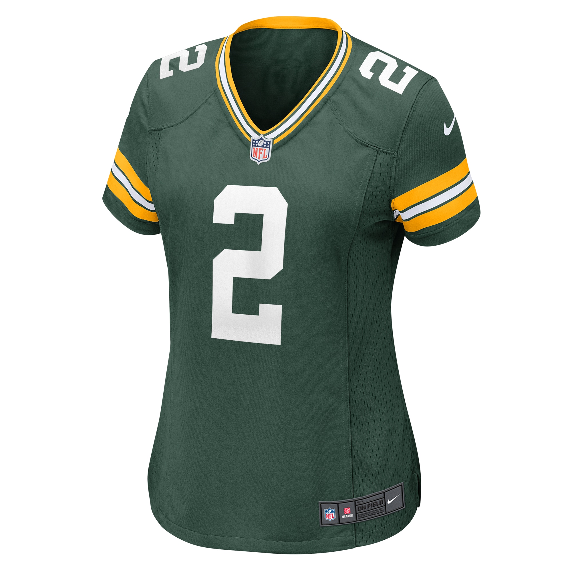 Alternative view of Women's Green Bay Packers Malik Willis Green Game Jersey JS1358 nicesnker