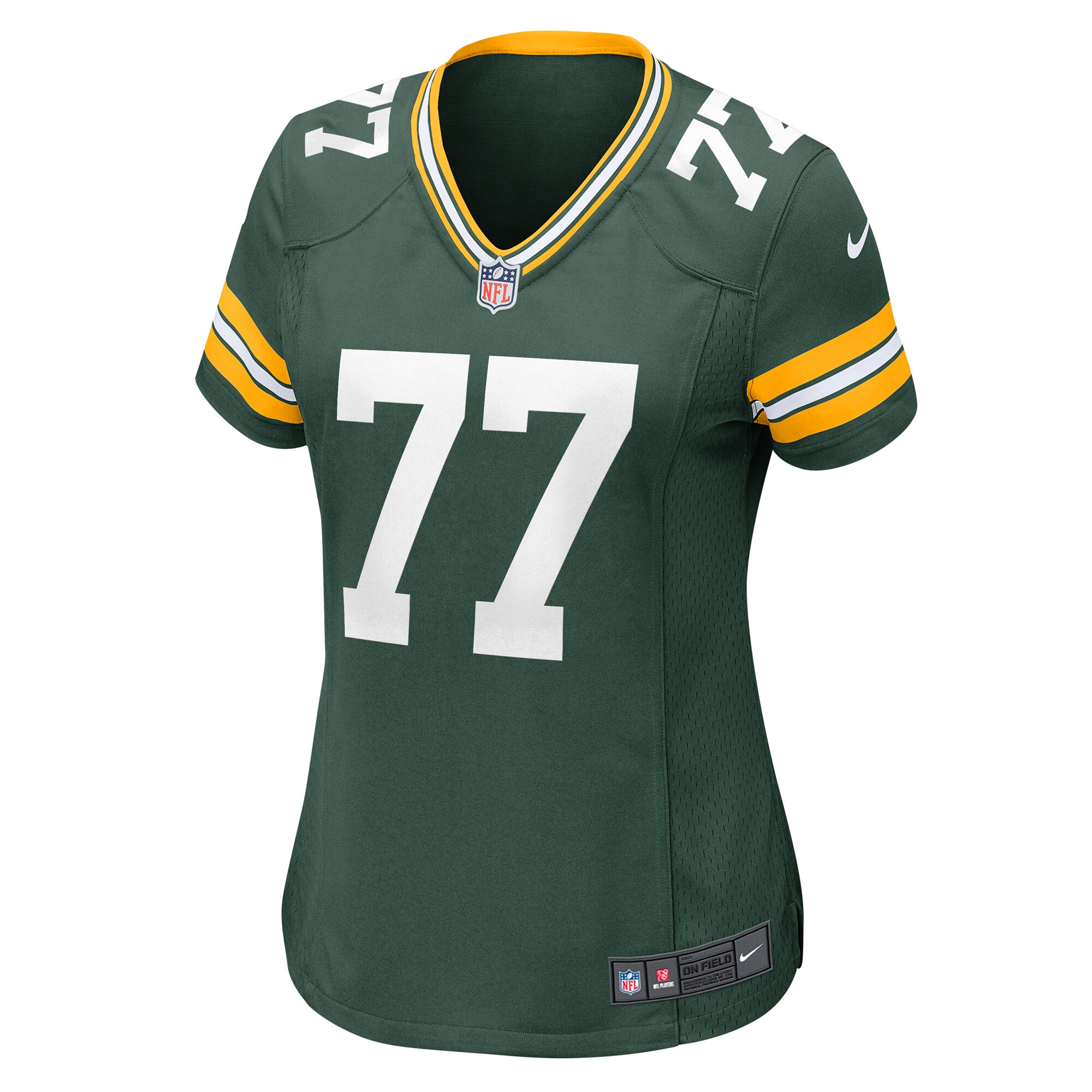 Alternative view of Women's Green Bay Packers Morgan Green Game Jersey JS4816 nicesnker
