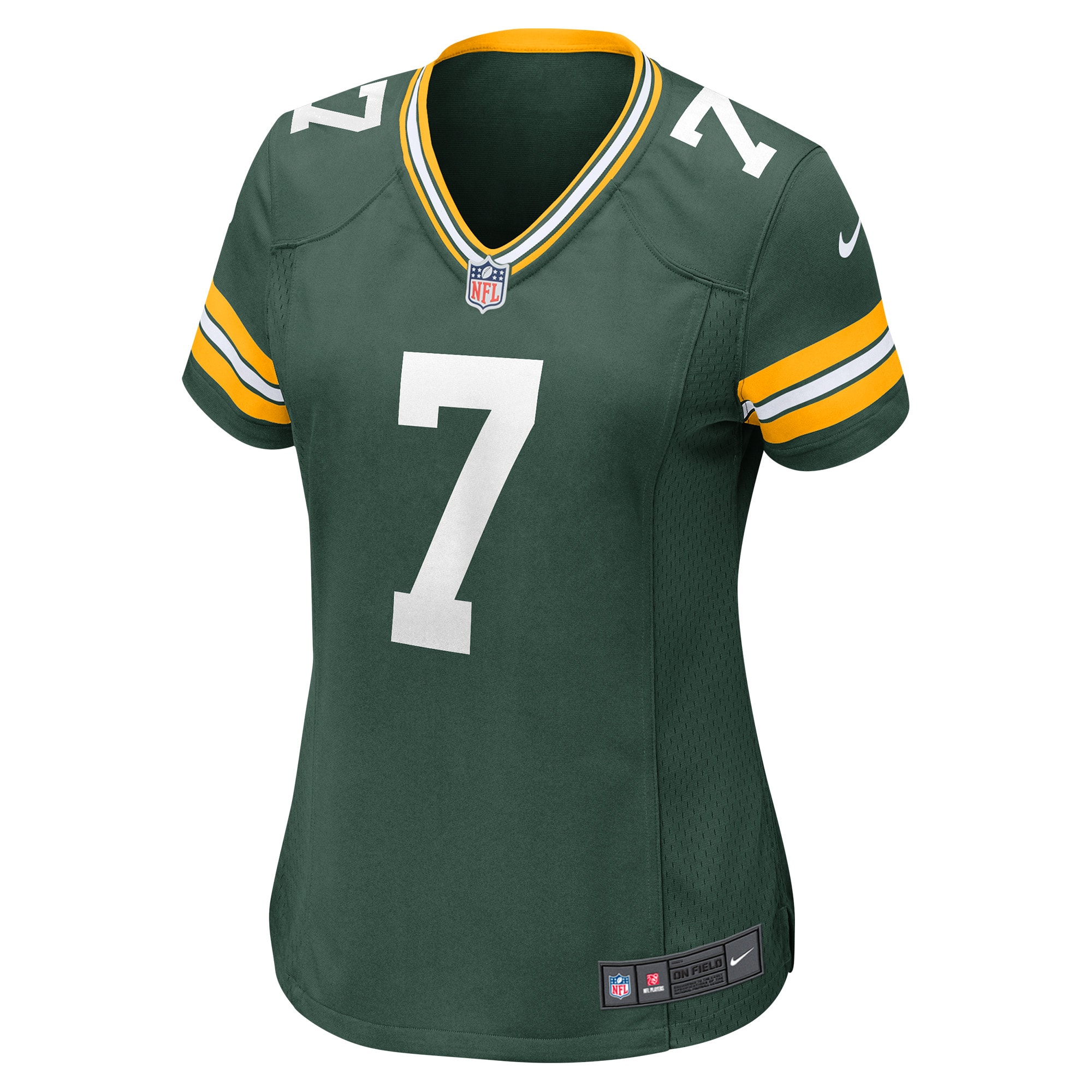 Alternative view of Women's Green Bay Packers Quay Walker Green Player Game Jersey JS2791 nicesnker