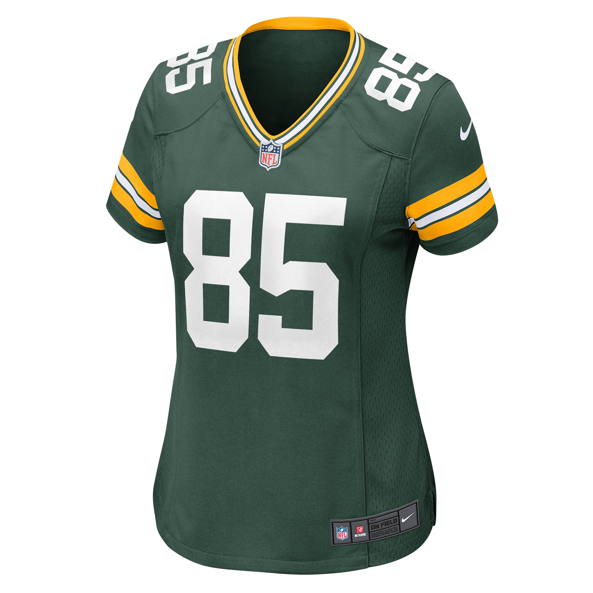 Alternative view of Women's Green Bay Packers Tucker Kraft Green Game Jersey JS8108 nicesnker