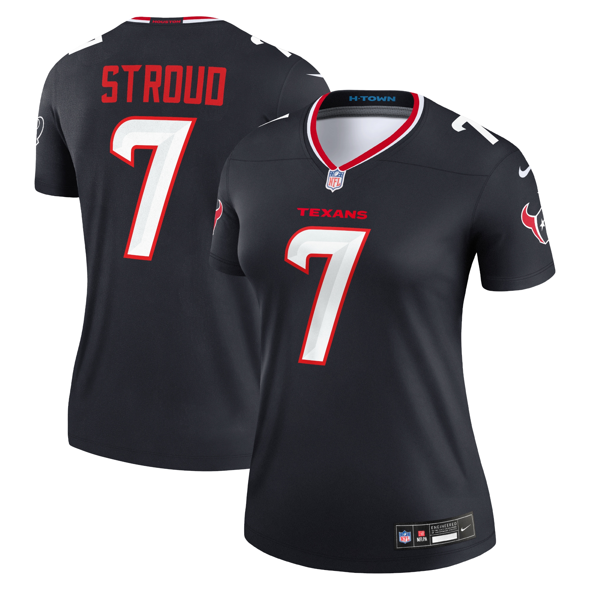 Women's Houston Texans C.J. Stroud Navy Legend Player Performance Top JS4578 nicesnker