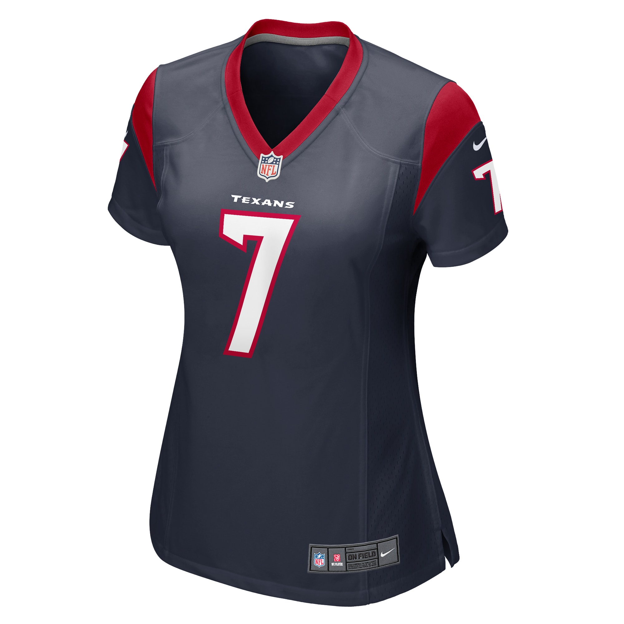 Alternative view of Women's Houston Texans C.J. Stroud Navy Player Jersey JS6902 nicesnker