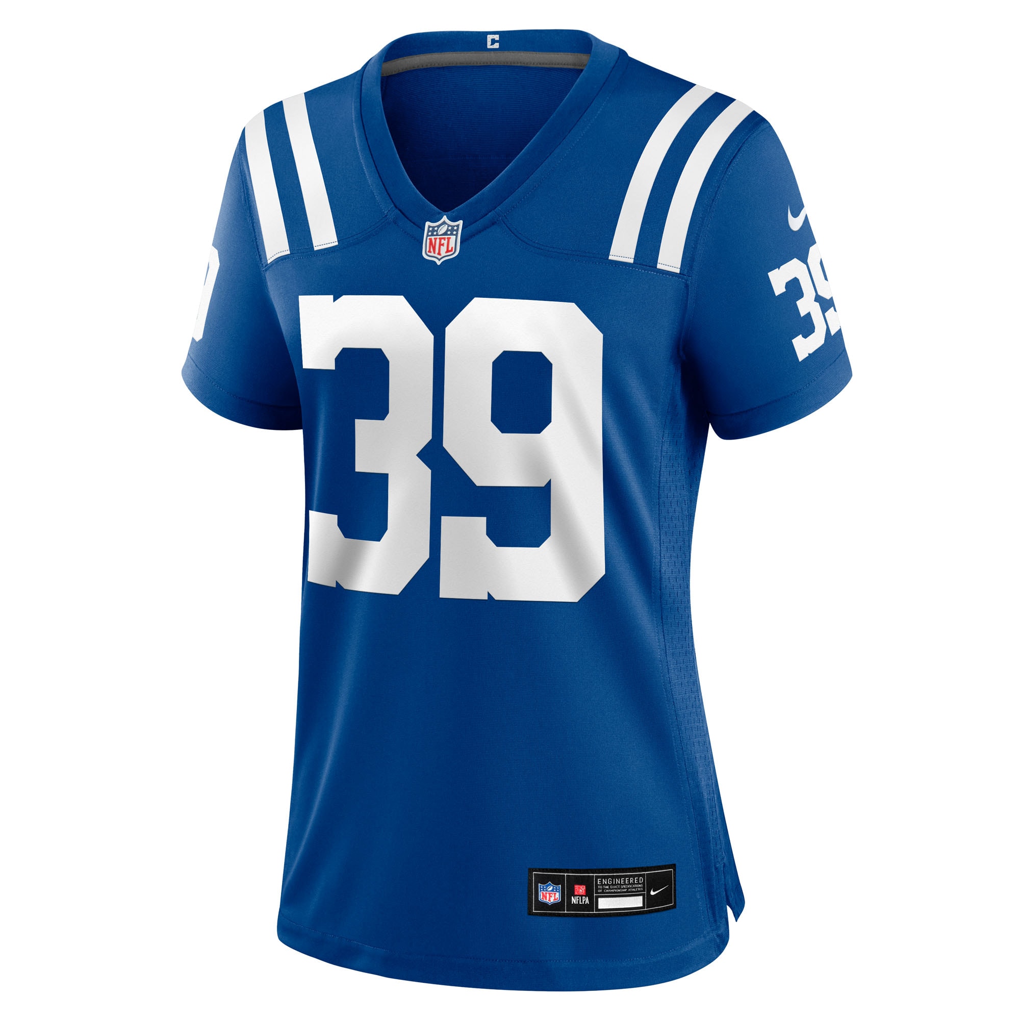 Alternative view of Women's Indianapolis Colts Alex Johnson Royal Team Game Jersey JS5397 nicesnker