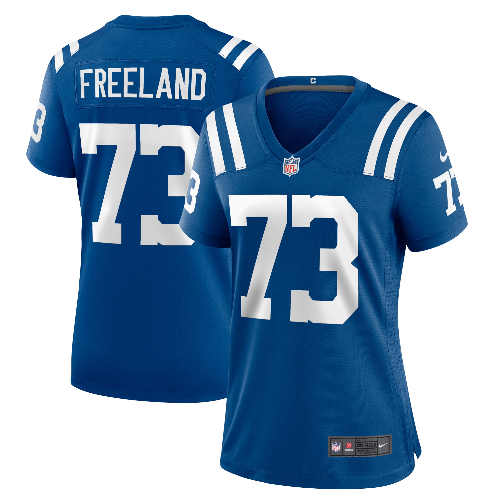 Women's Indianapolis Colts Blake Freeland Royal Team Game Jersey JS9503 nicesnker