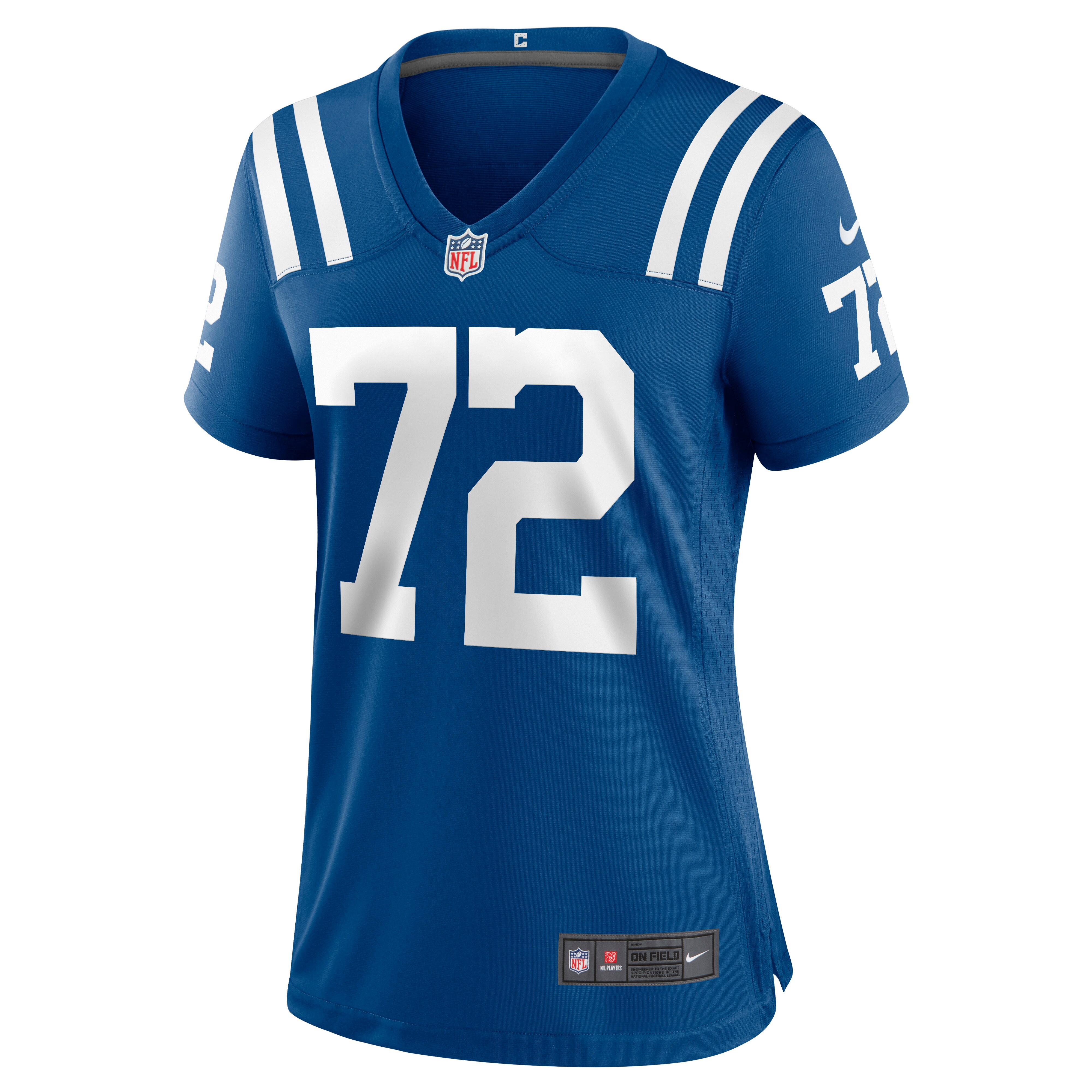 Alternative view of Women's Indianapolis Colts Braden Smith Royal Game Jersey JS1523 nicesnker