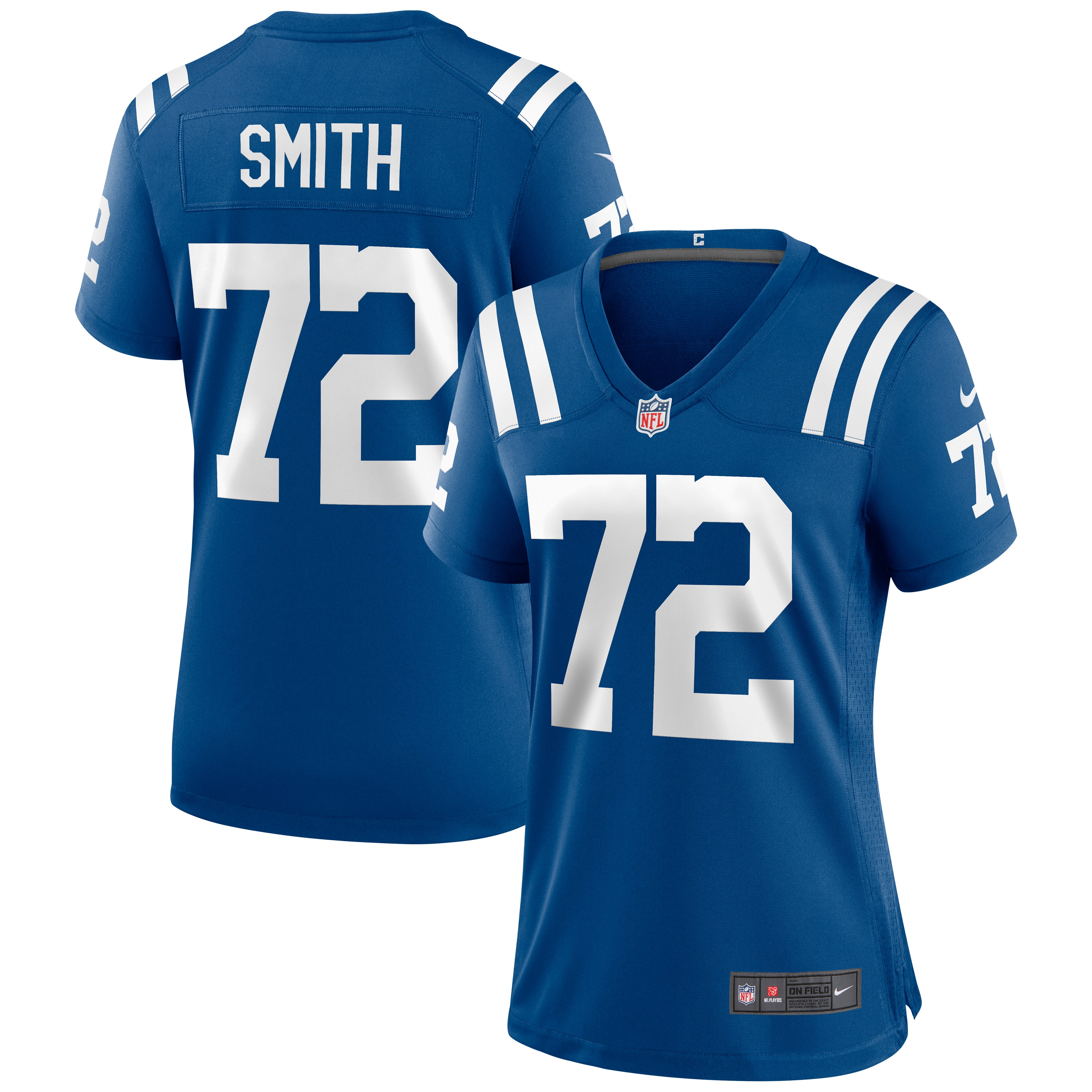 Women's Indianapolis Colts Braden Smith Royal Game Jersey JS1523 nicesnker