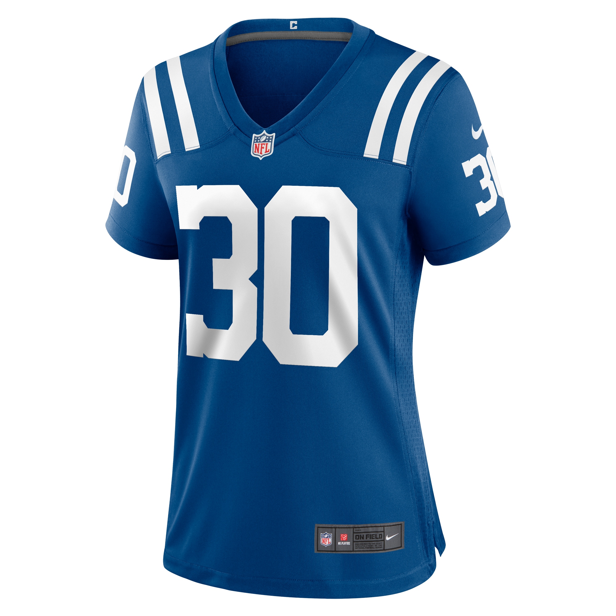 Alternative view of Women's Indianapolis Colts Jaylin Simpson Royal Game Jersey JS8331 nicesnker