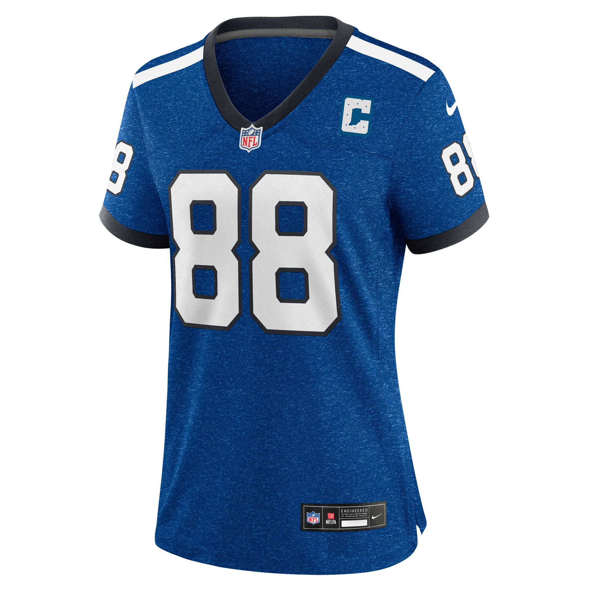 Alternative view of Women's Indianapolis Colts John Mackey Royal Indiana Nights Alternate Game Jersey JS1926 nicesnker
