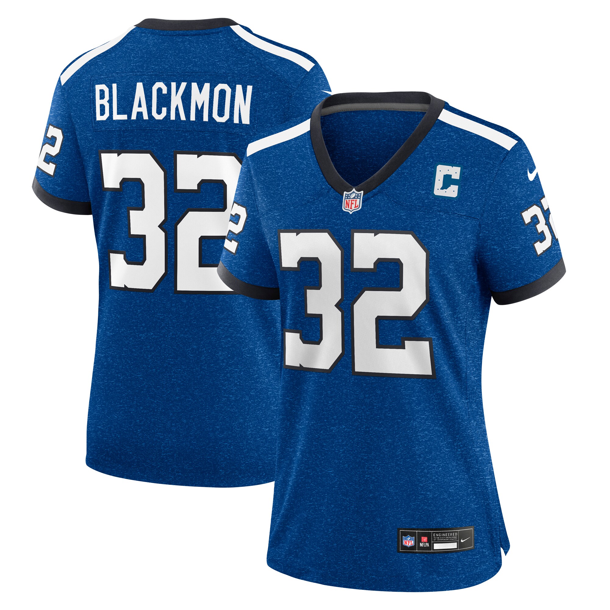 Women's Indianapolis Colts Julian Blackmon Royal Indiana Nights Alternate Game Jersey JS9180 nicesnker