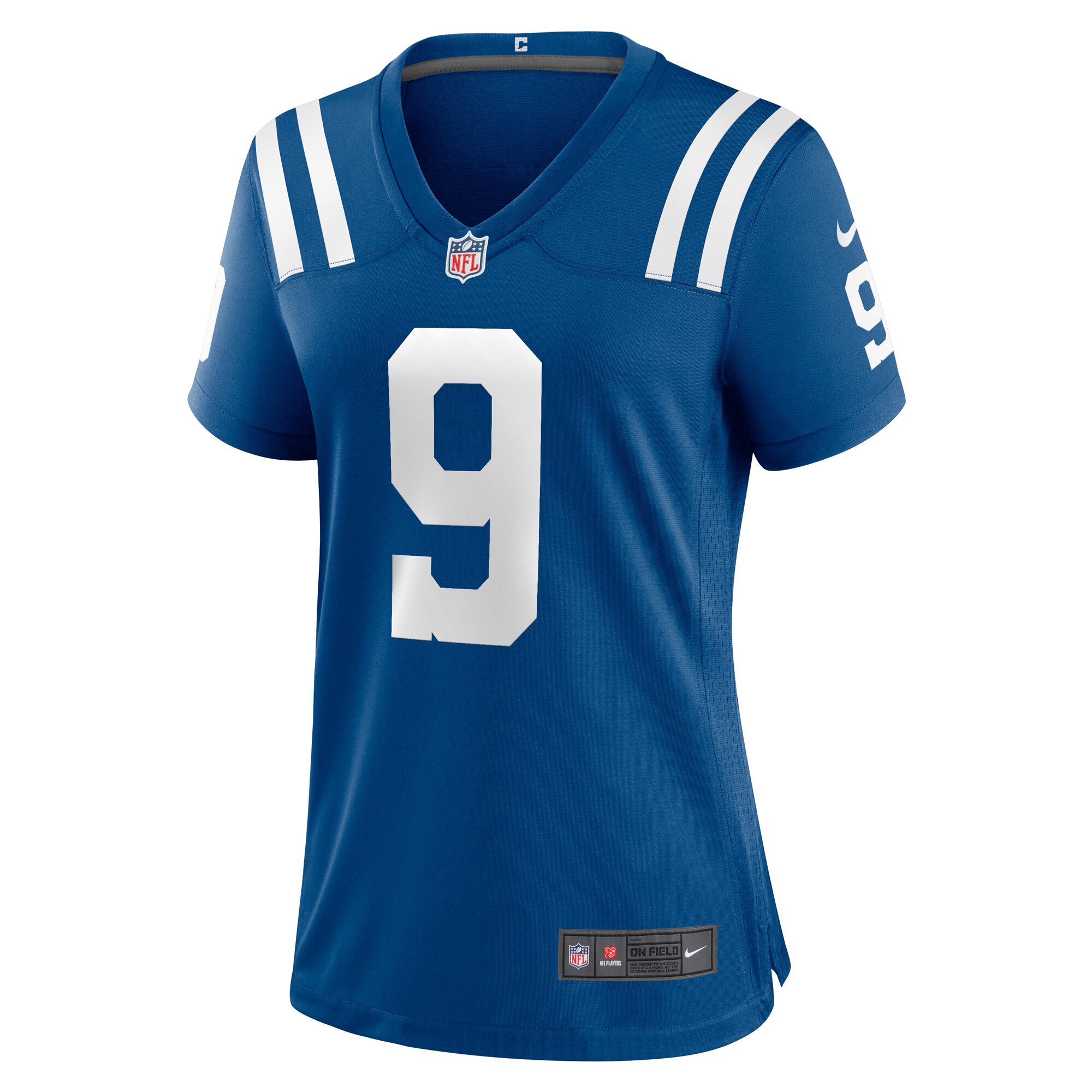 Alternative view of Women's Indianapolis Colts Juwann Winfree Royal Team Game Jersey JS9443 nicesnker